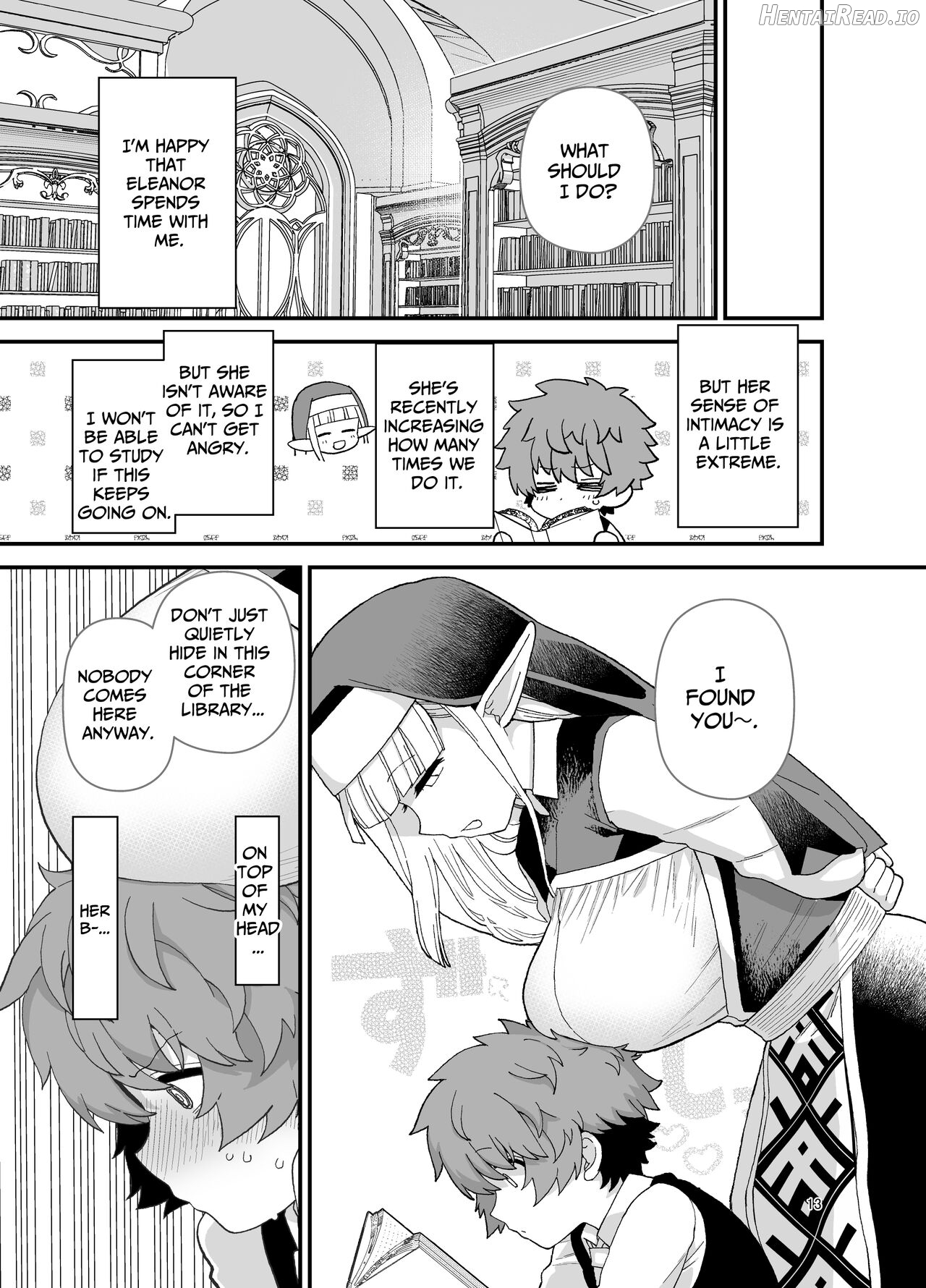 Elf Gakuen no Yuutousei - Honor student of Elf Academy Chapter 1 - page 14