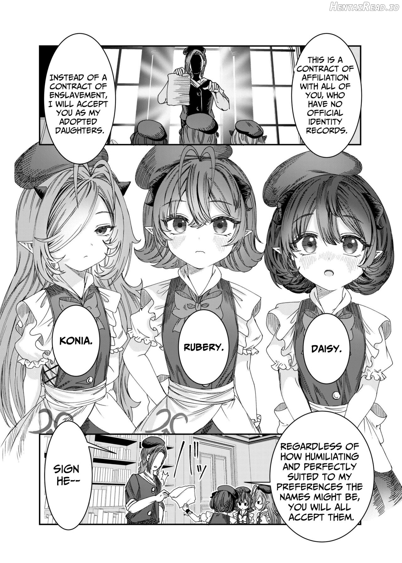 Dorei o Choukyou shite Harem Tsukuru ~Sodateta Dorei-tachi to Junai Harem H suru made no Hanashi~ "Manga Ban Chapter 1 - page 21