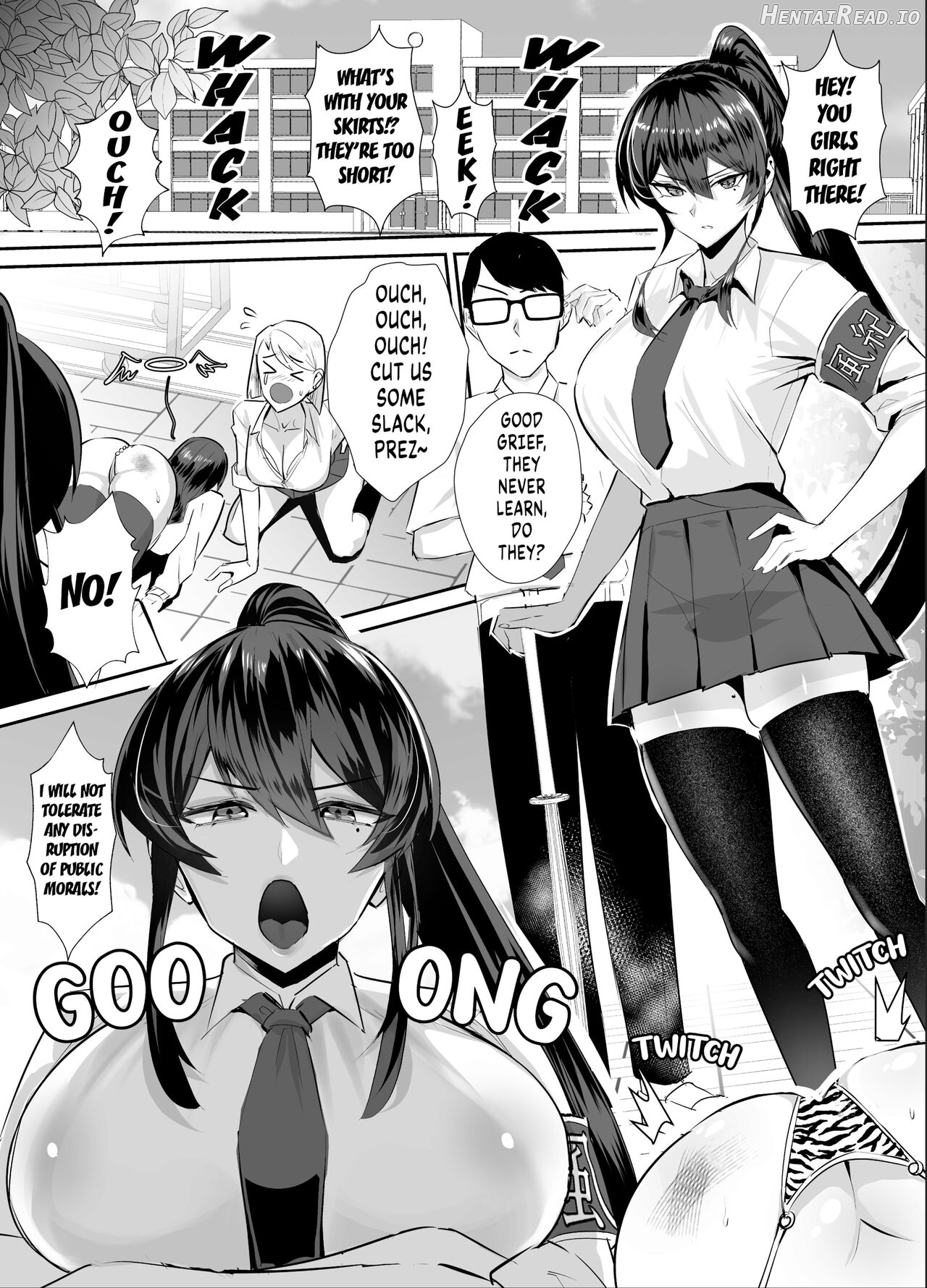 Kuppuku ~Fuuki Iinchou wa Odosarete Netorarete...~ Chapter 1 - page 3