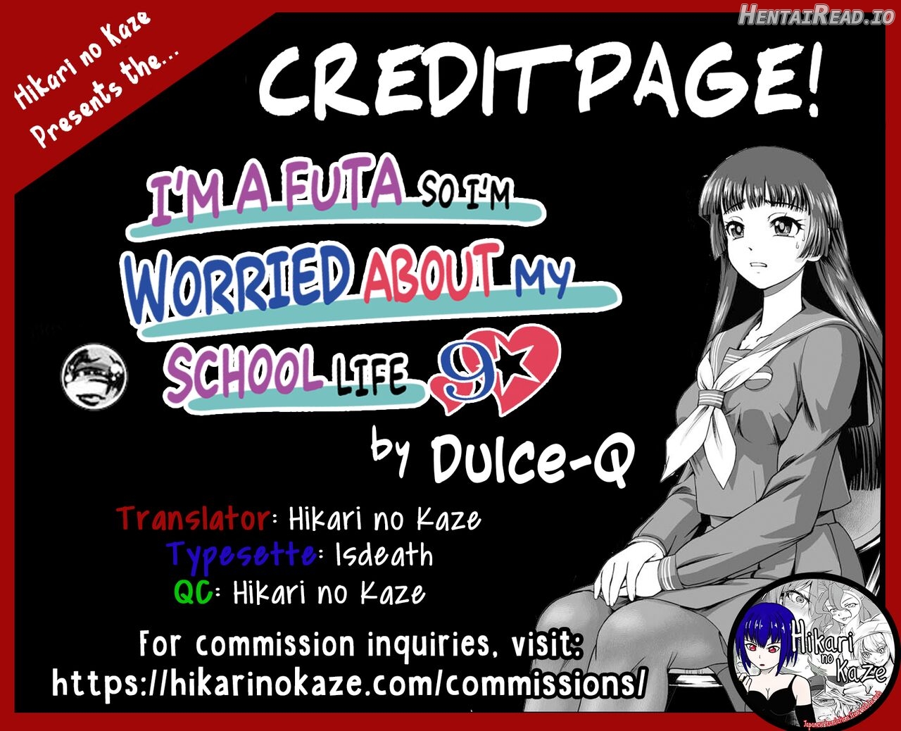 Futanari nanode Gakkou Seikatsu ga Fuan desu 9 Chapter 1 - page 37