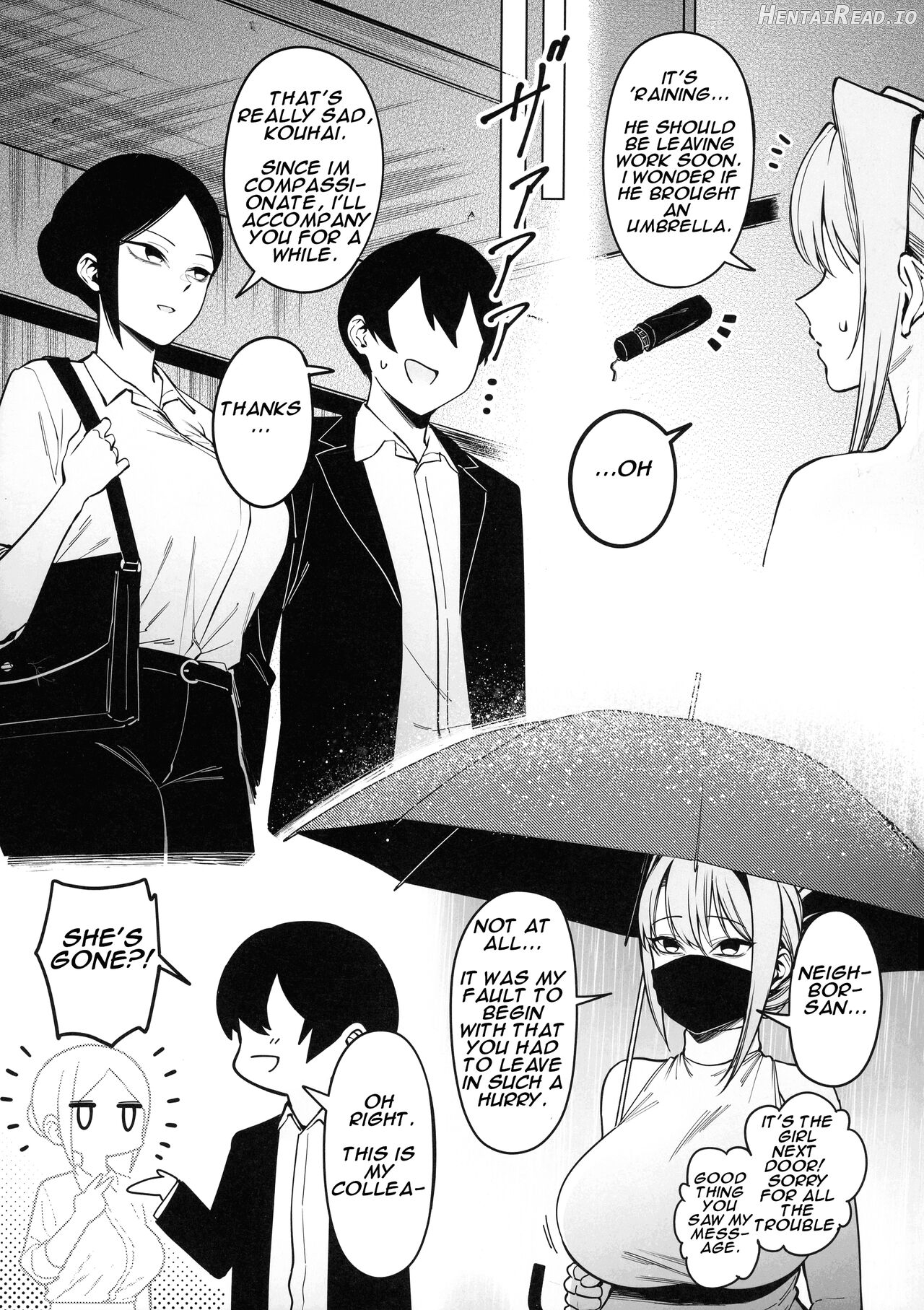 Otonari-san wa Yami Soshiki ni Nikutai Kaizou sareta Moto Seigi Sentai Member deshita 3 Chapter 1 - page 12
