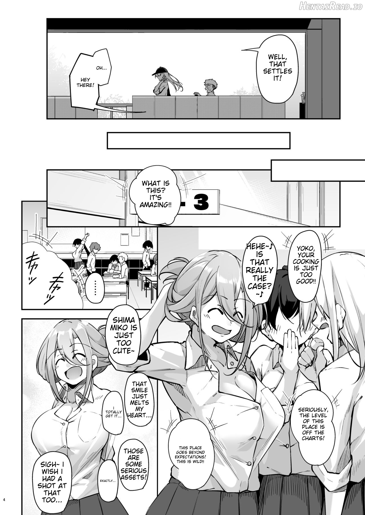Doukyuusei Gal 3 Nin-gumi to… Chapter 1 - page 3