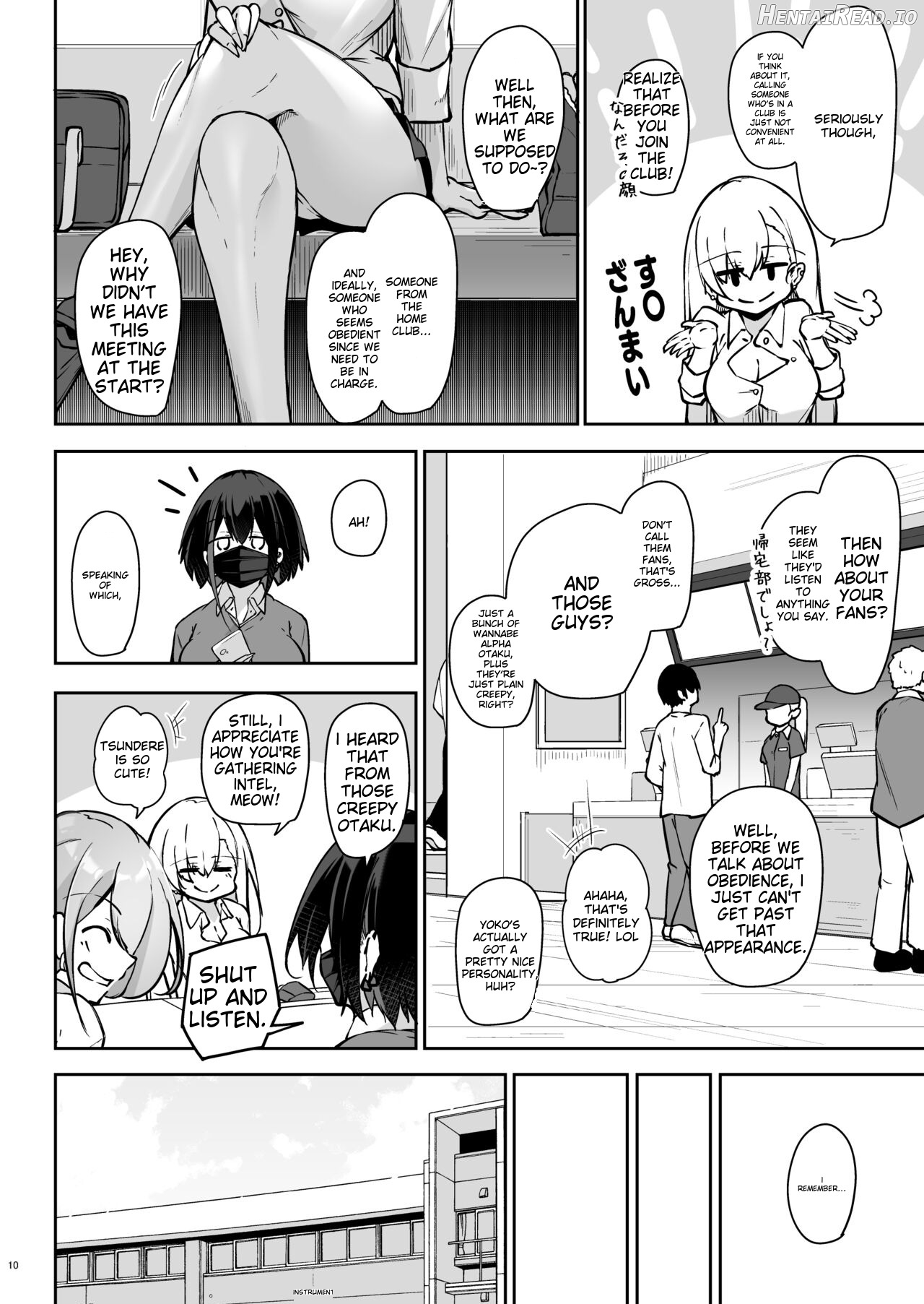 Doukyuusei Gal 3 Nin-gumi to… Chapter 1 - page 9