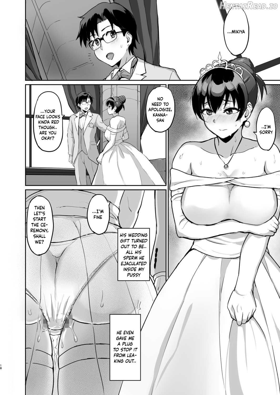 Moto Papakatsu Aite to no Himitsu no SEX ~Gifu Kara no Teishuku Shiken~ Chapter 1 - page 19