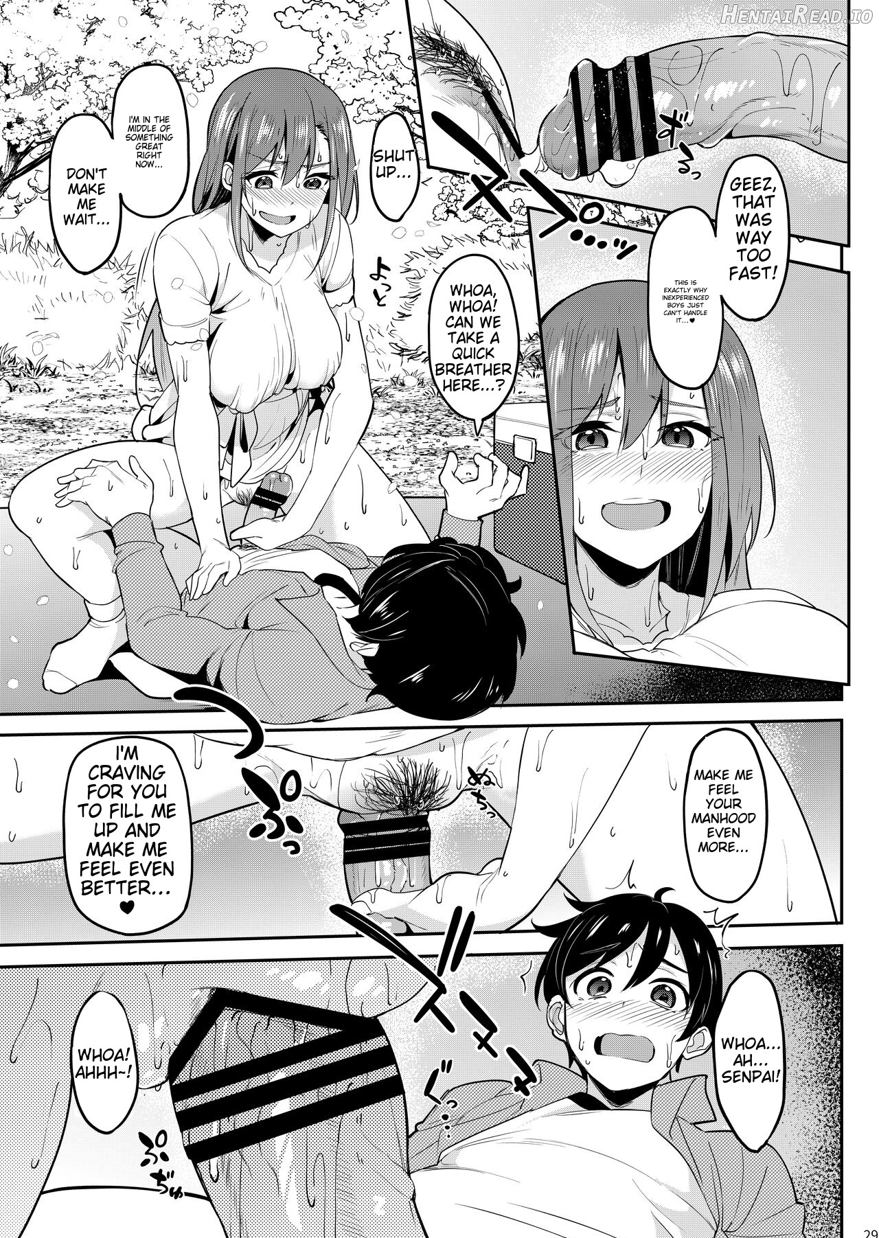 Yoidore Hanamizake - Daigaku no Senpai to Ohanami Deisui Sex Chapter 1 - page 28