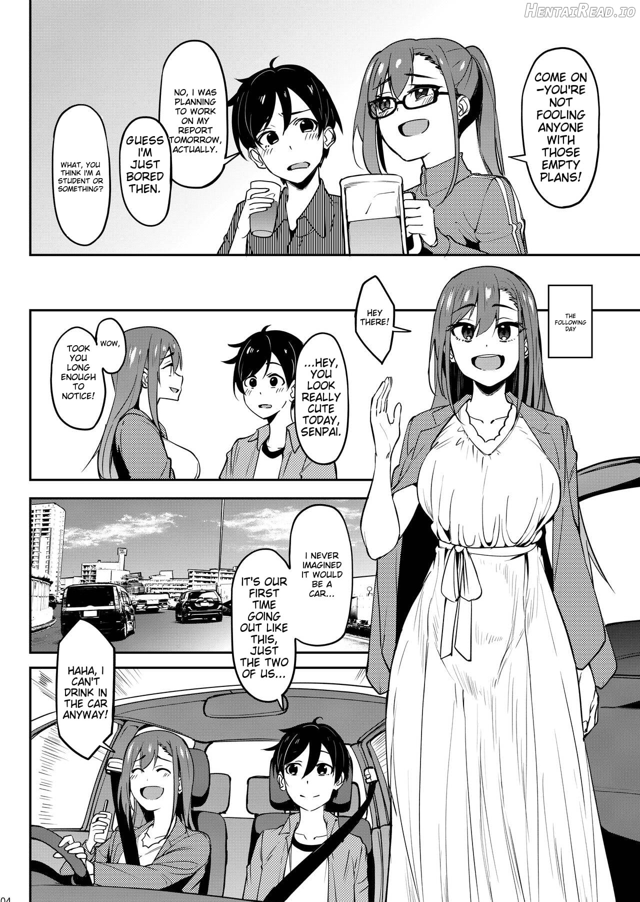 Yoidore Hanamizake - Daigaku no Senpai to Ohanami Deisui Sex Chapter 1 - page 3