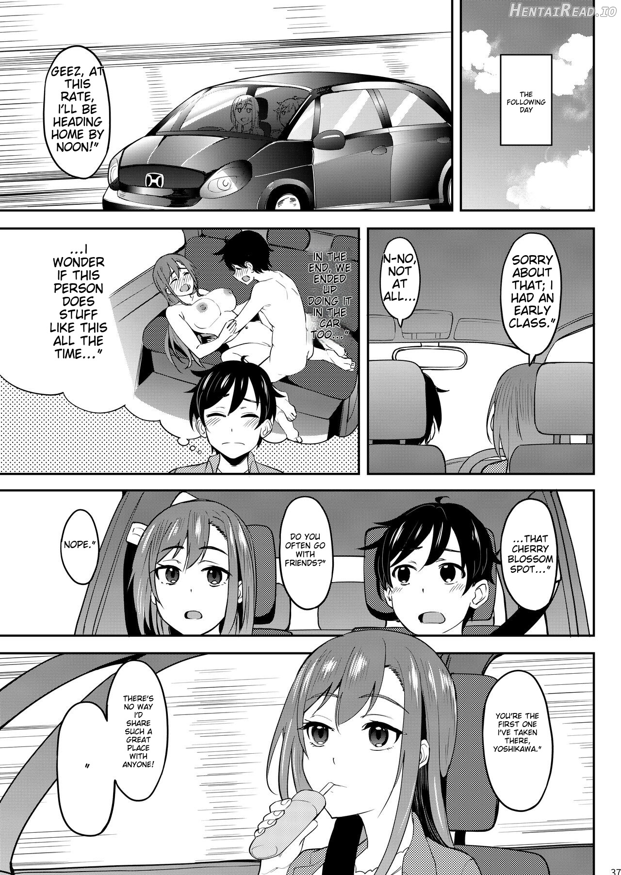 Yoidore Hanamizake - Daigaku no Senpai to Ohanami Deisui Sex Chapter 1 - page 36