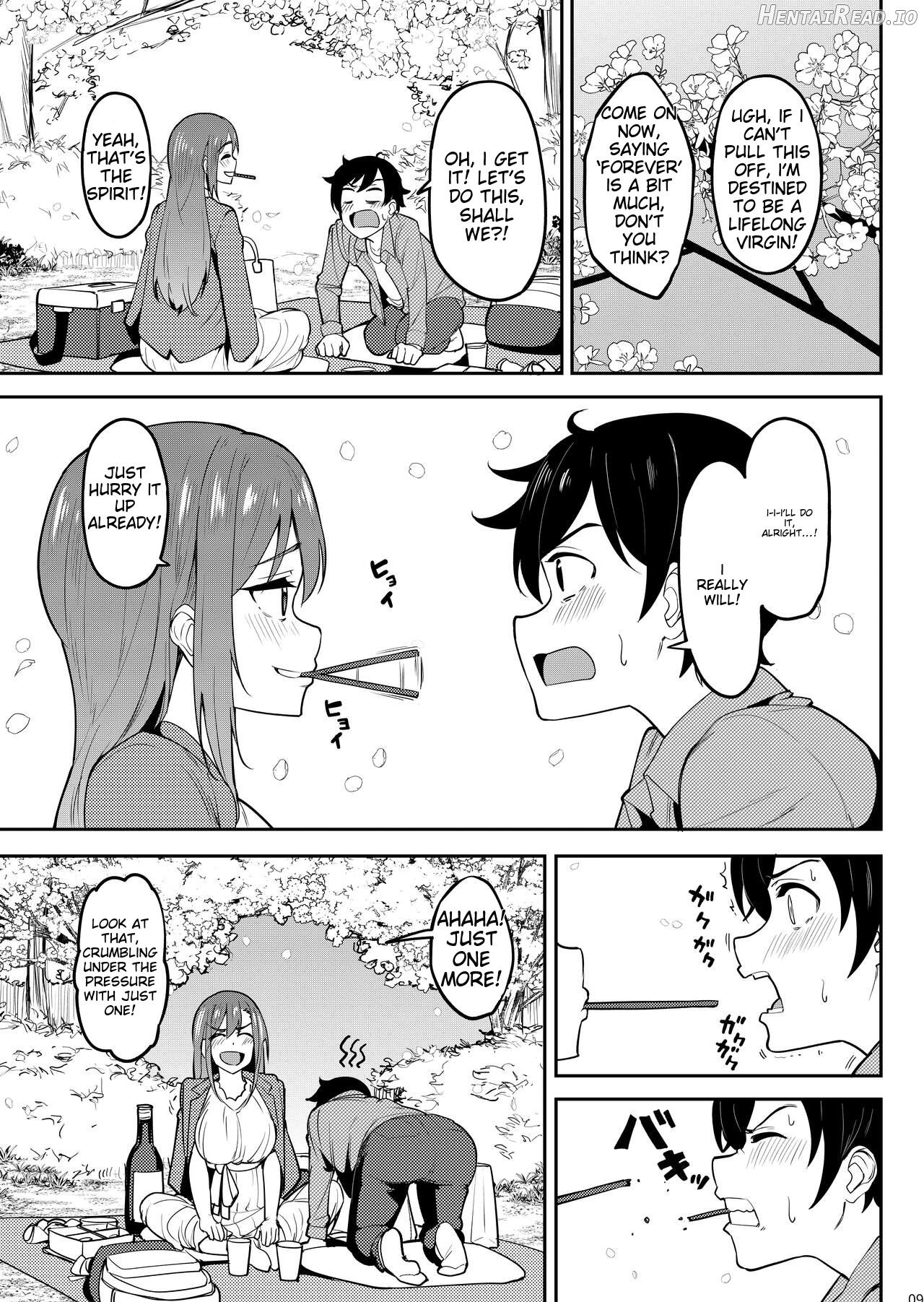 Yoidore Hanamizake - Daigaku no Senpai to Ohanami Deisui Sex Chapter 1 - page 8