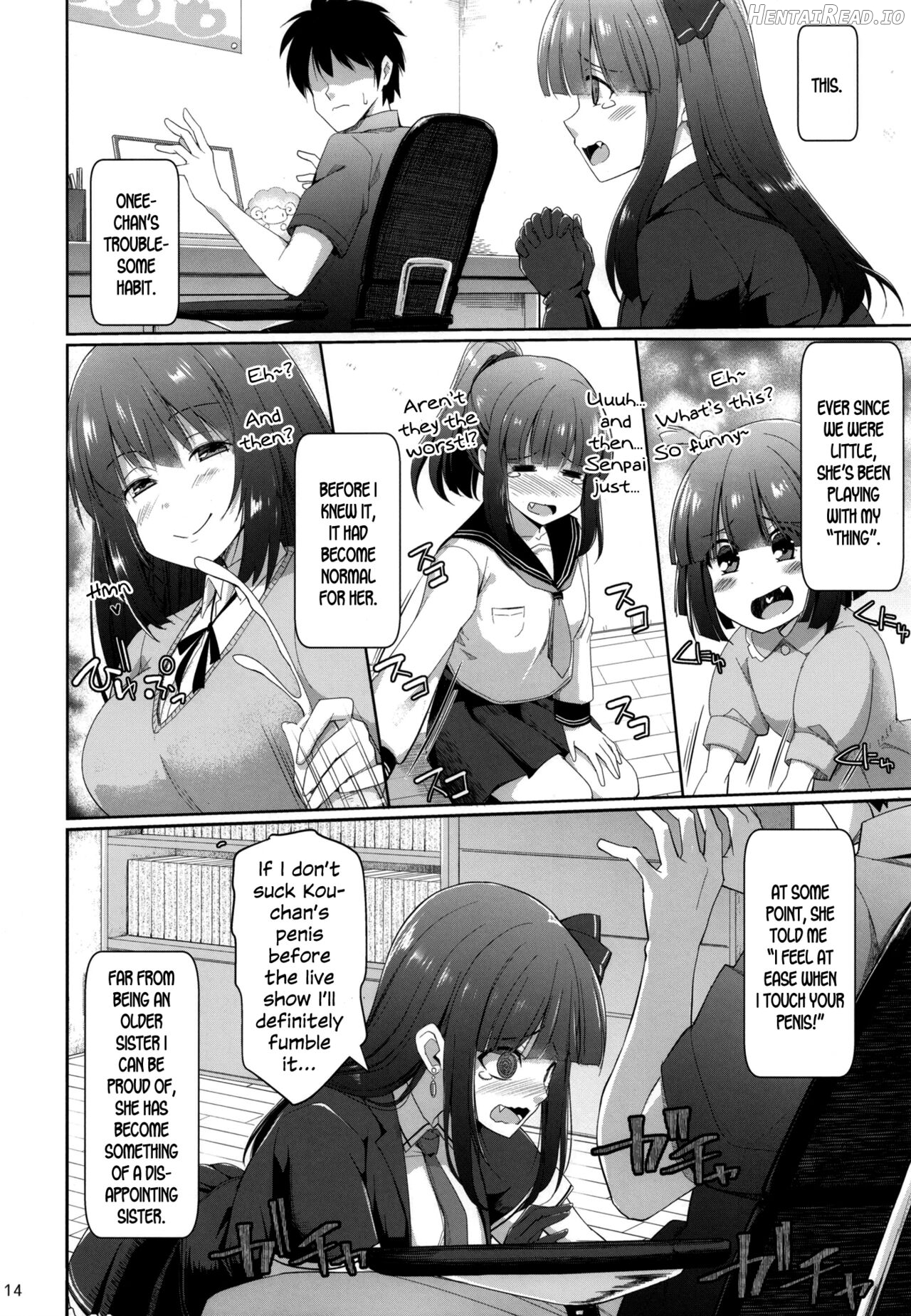 PAIZURI☆IDOL Hentai Chapter 1 - page 14
