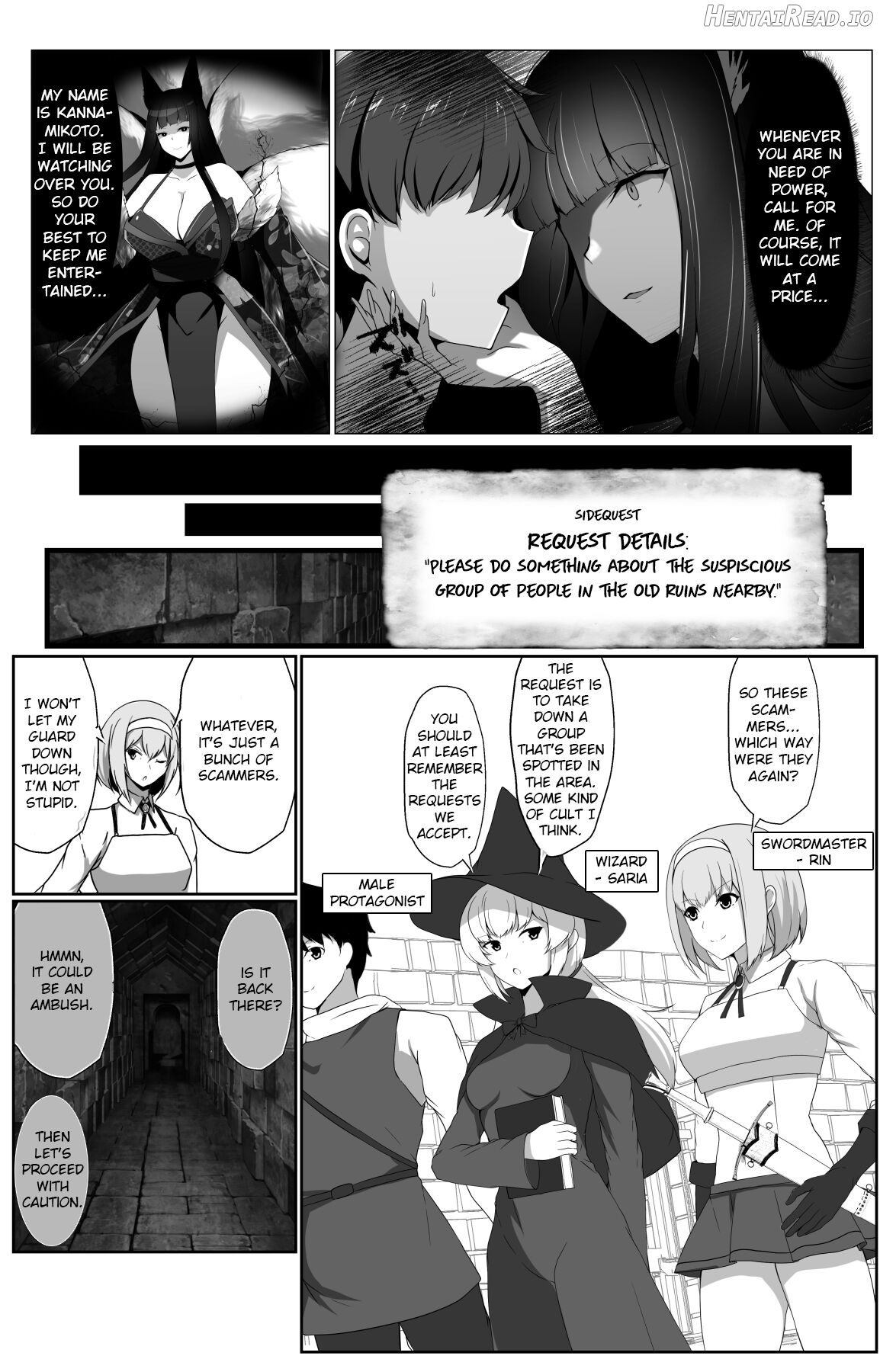 Kyou Chara Buzama Haiboku -Denshou no Youko, Kanna Mikoto- Chapter 1 - page 11