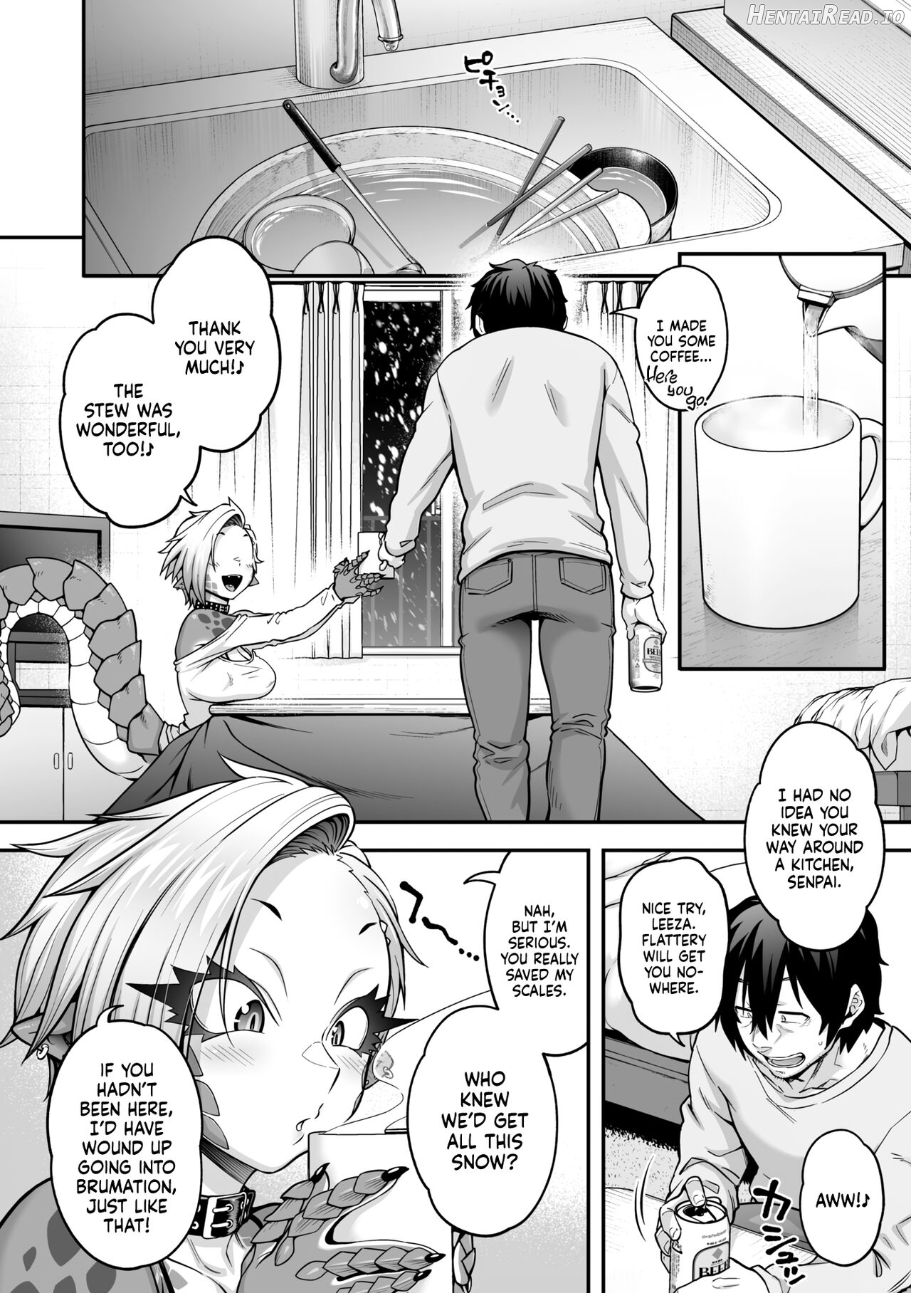Yukifuru Yoru no Reptile Chapter 1 - page 4
