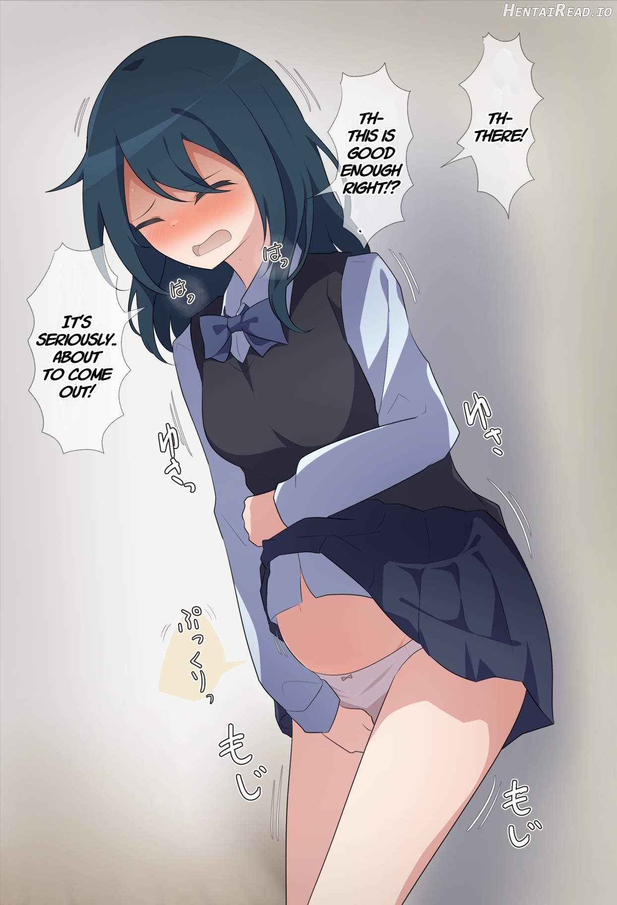 Desperate Girl wets herself due to being teased by her pee-loving boyfriend Chapter 1 - page 15