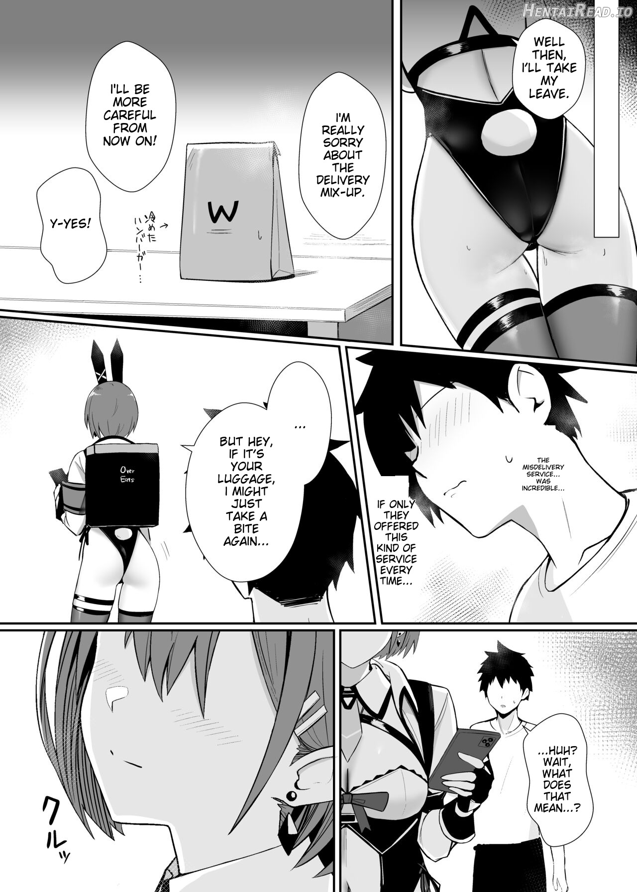 Haitatsu Bunny Girl to Service Ecchi 3 - Delivery Bunny Girl 3 Chapter 1 - page 24