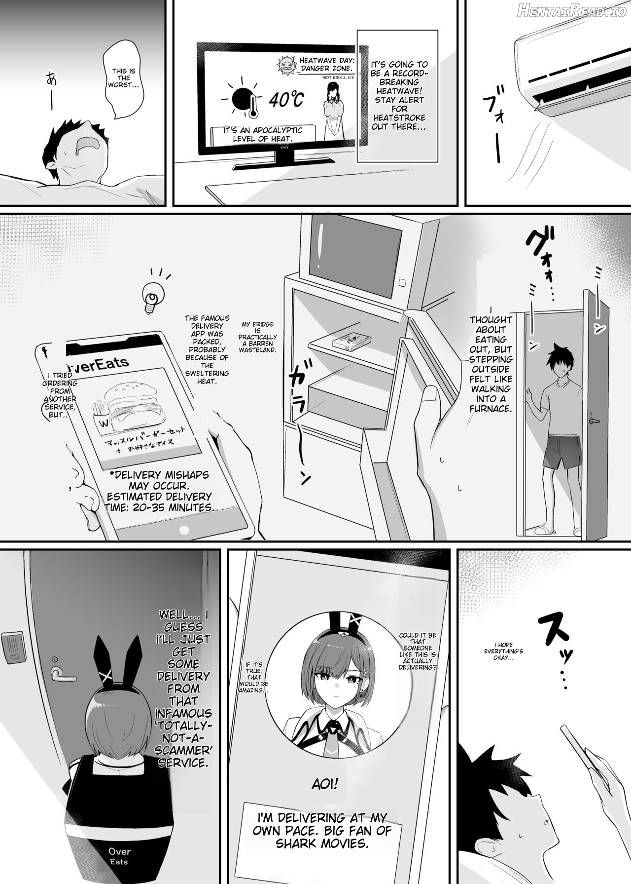 Haitatsu Bunny Girl to Service Ecchi 3 - Delivery Bunny Girl 3 Chapter 1 - page 4