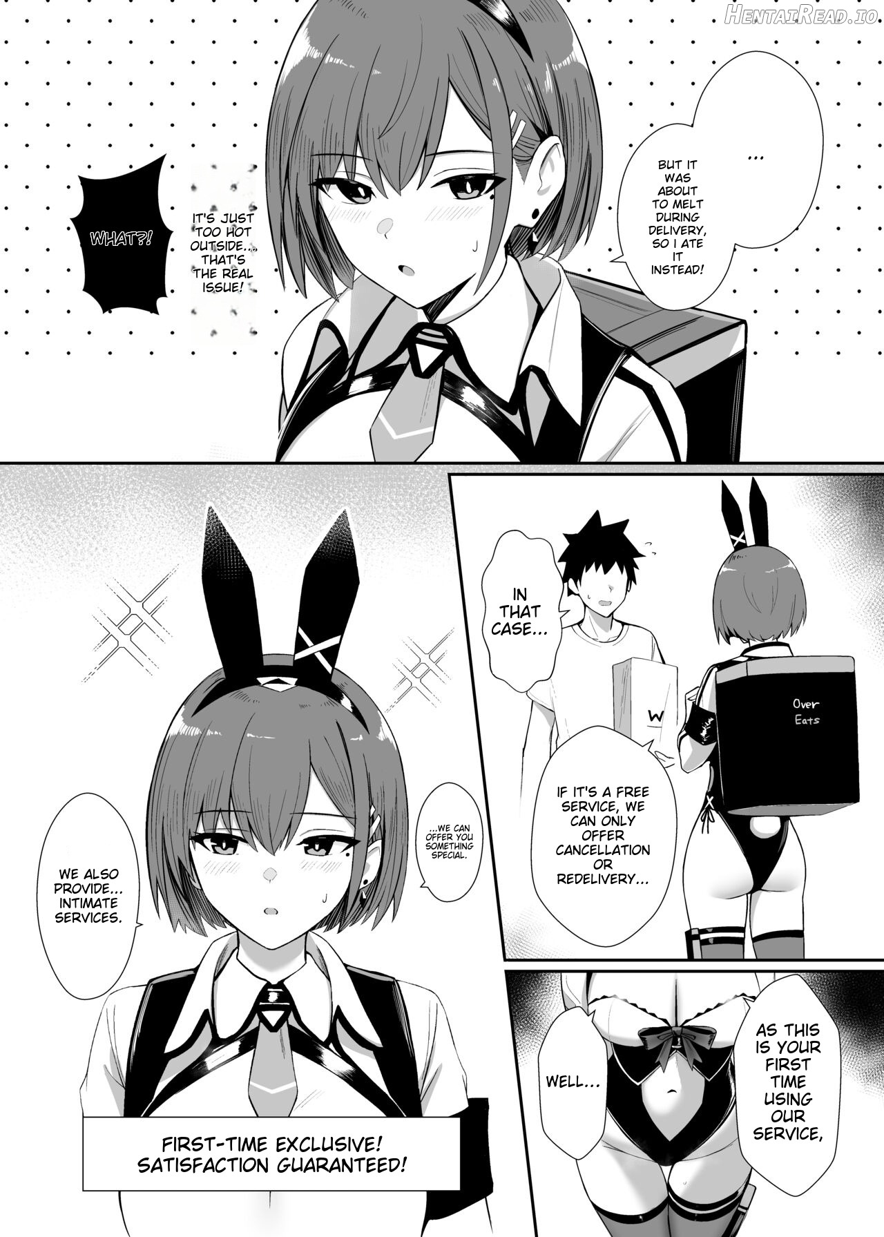 Haitatsu Bunny Girl to Service Ecchi 3 - Delivery Bunny Girl 3 Chapter 1 - page 9