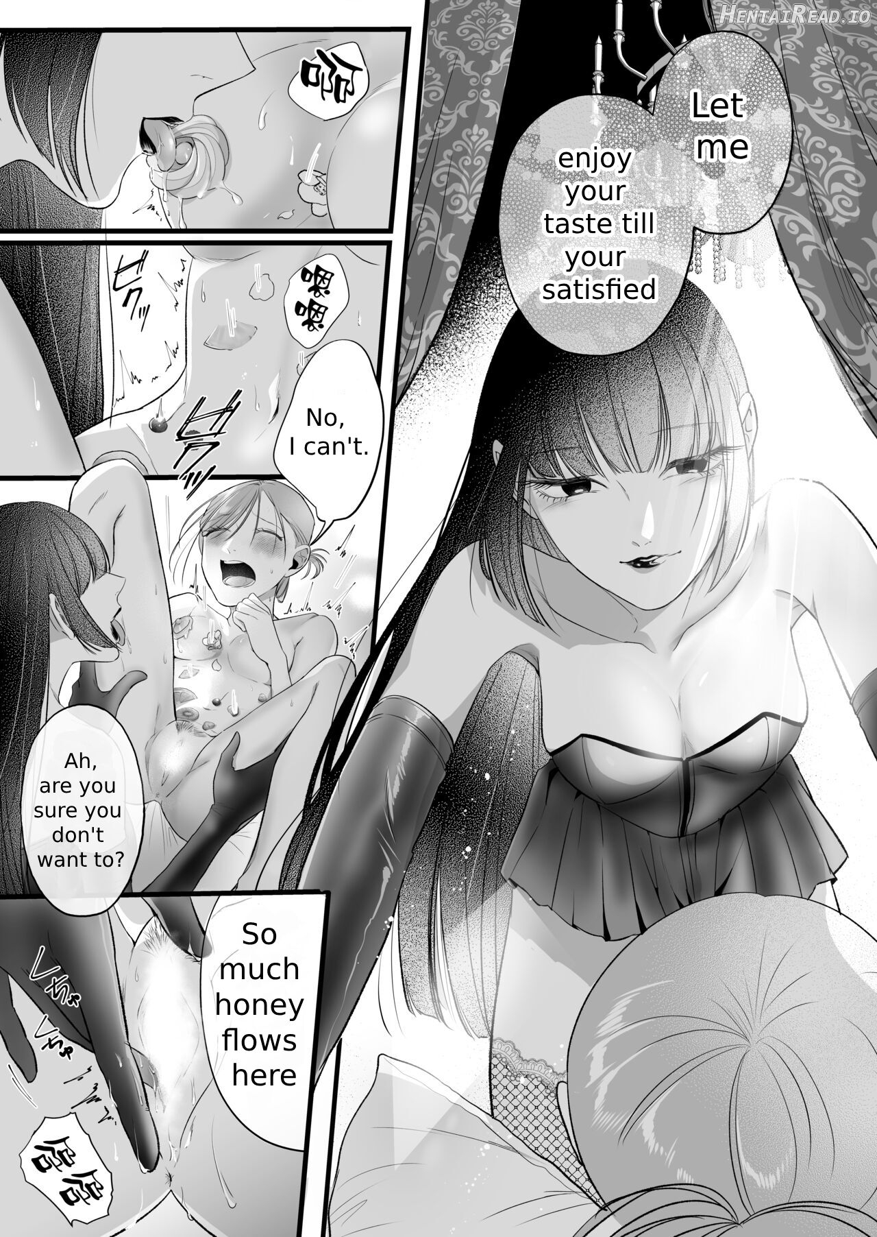 A story about a tired woman being beaten by an erotic woman. Chapter 1 - page 30