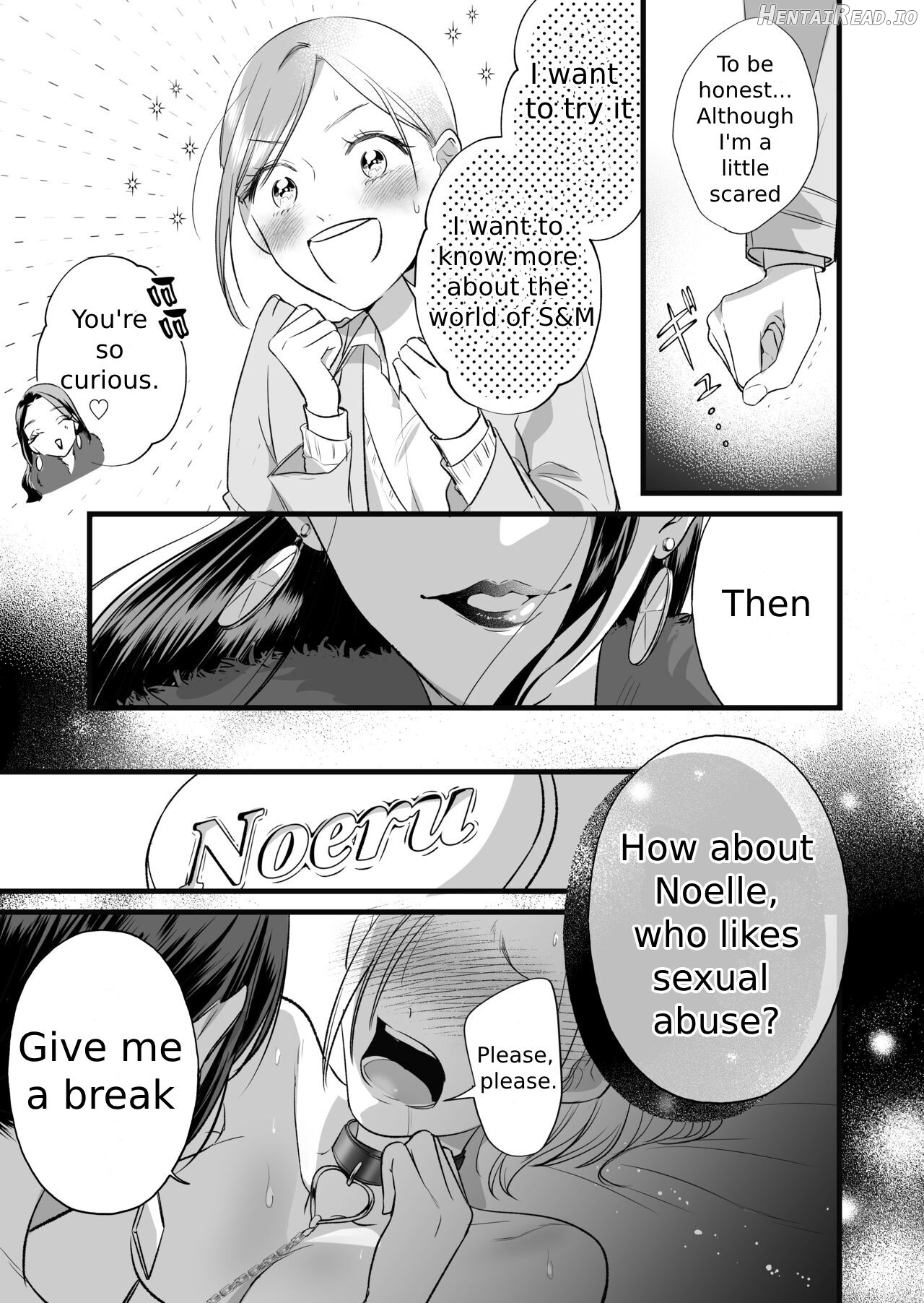 A story about a tired woman being beaten by an erotic woman. Chapter 1 - page 36