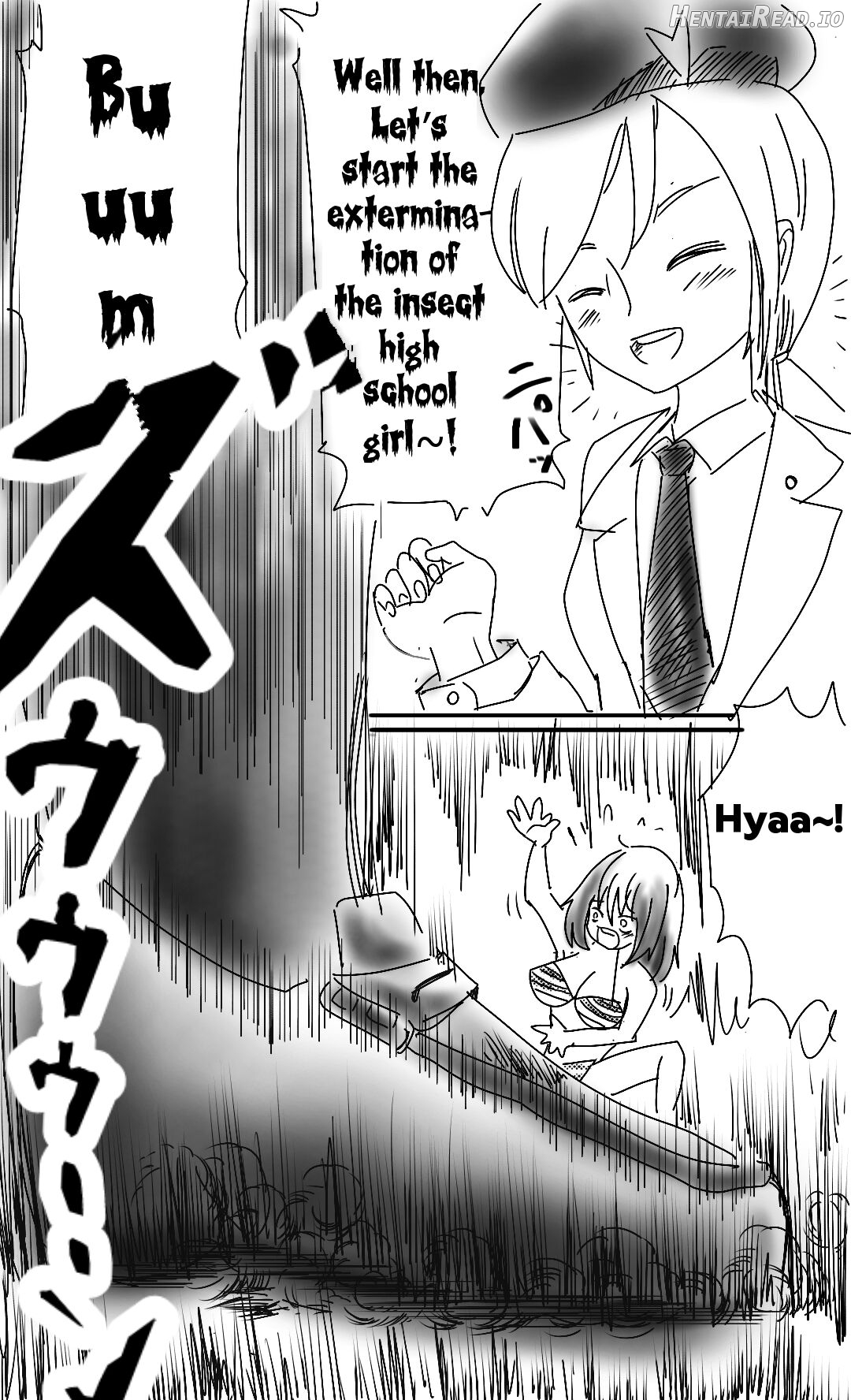 The super-giant high school girl appears again Chapter 1 - page 33