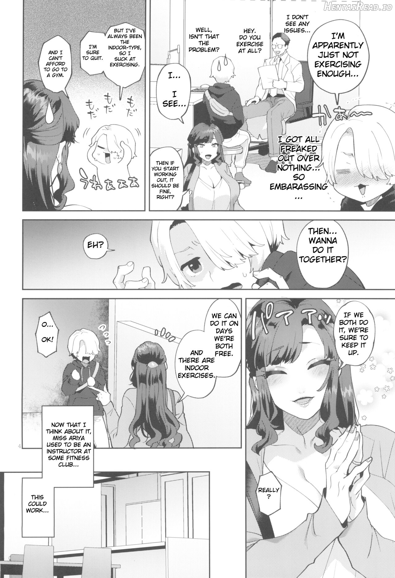 Sexual Workout with the Shemale Housewife Nextdoor Chapter 1 - page 4
