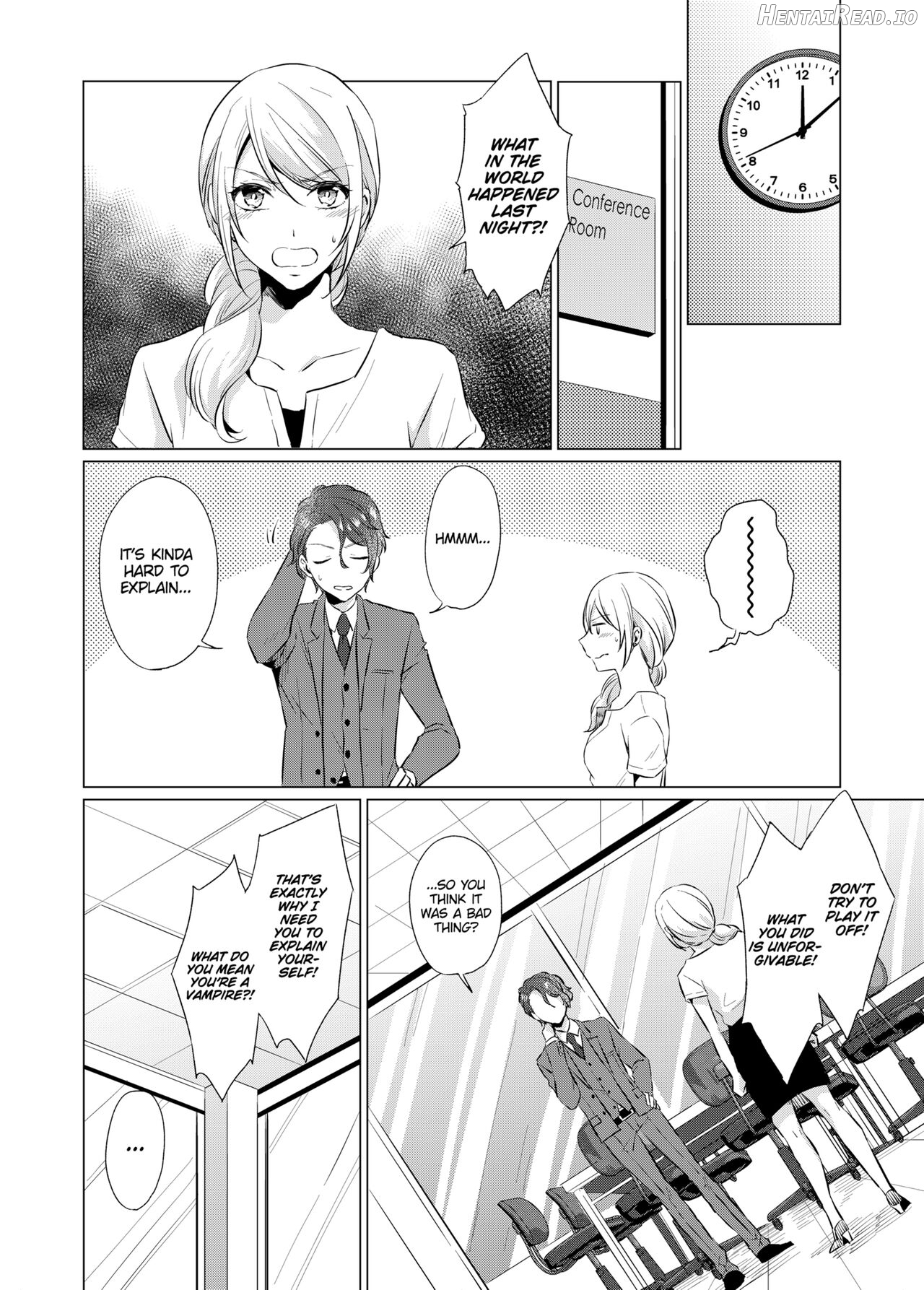 WORKING WITH A VAMPIRE Chapter 1 - page 32