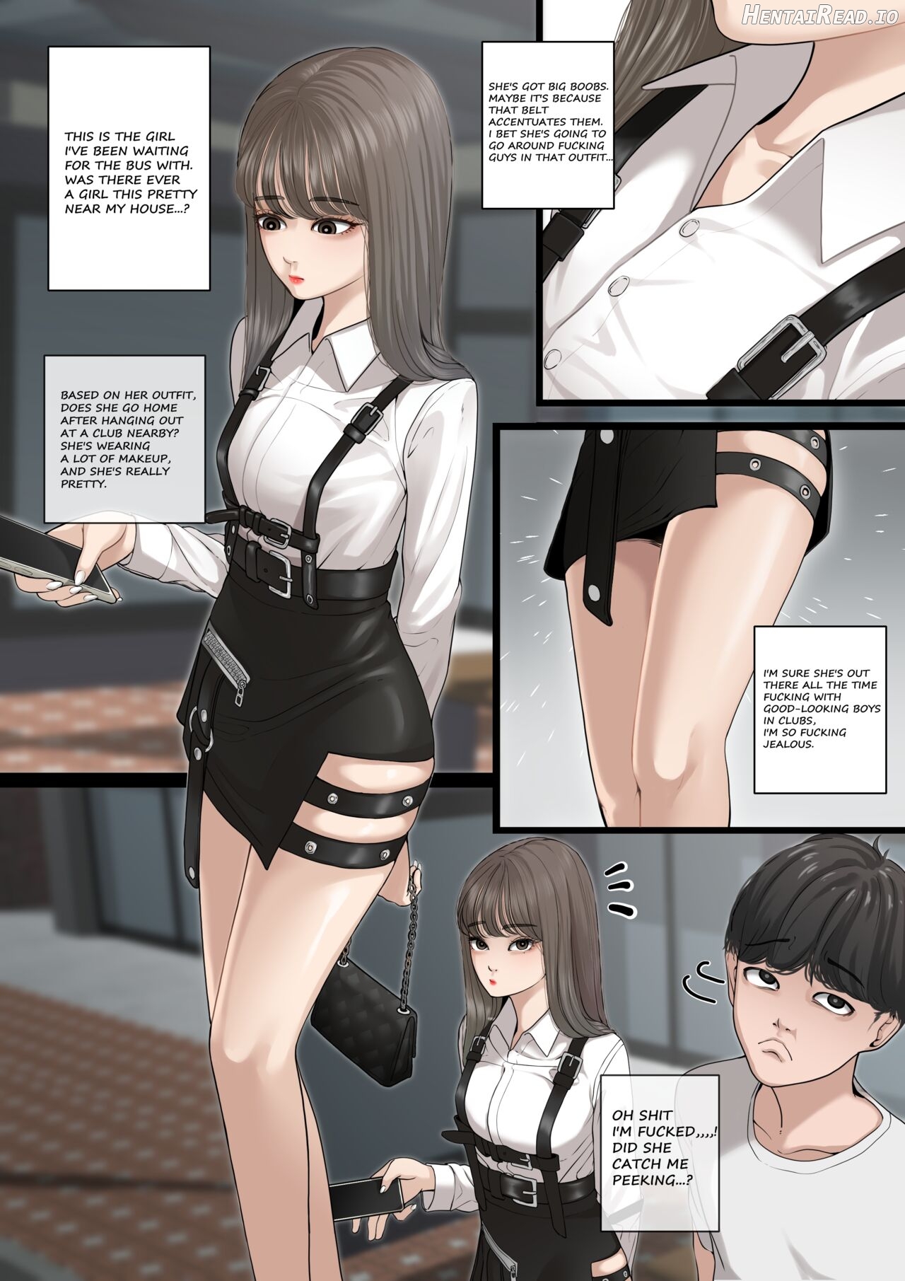 K GIRL Series Season 2 - Club Girl on the Bus Chapter 1 - page 7
