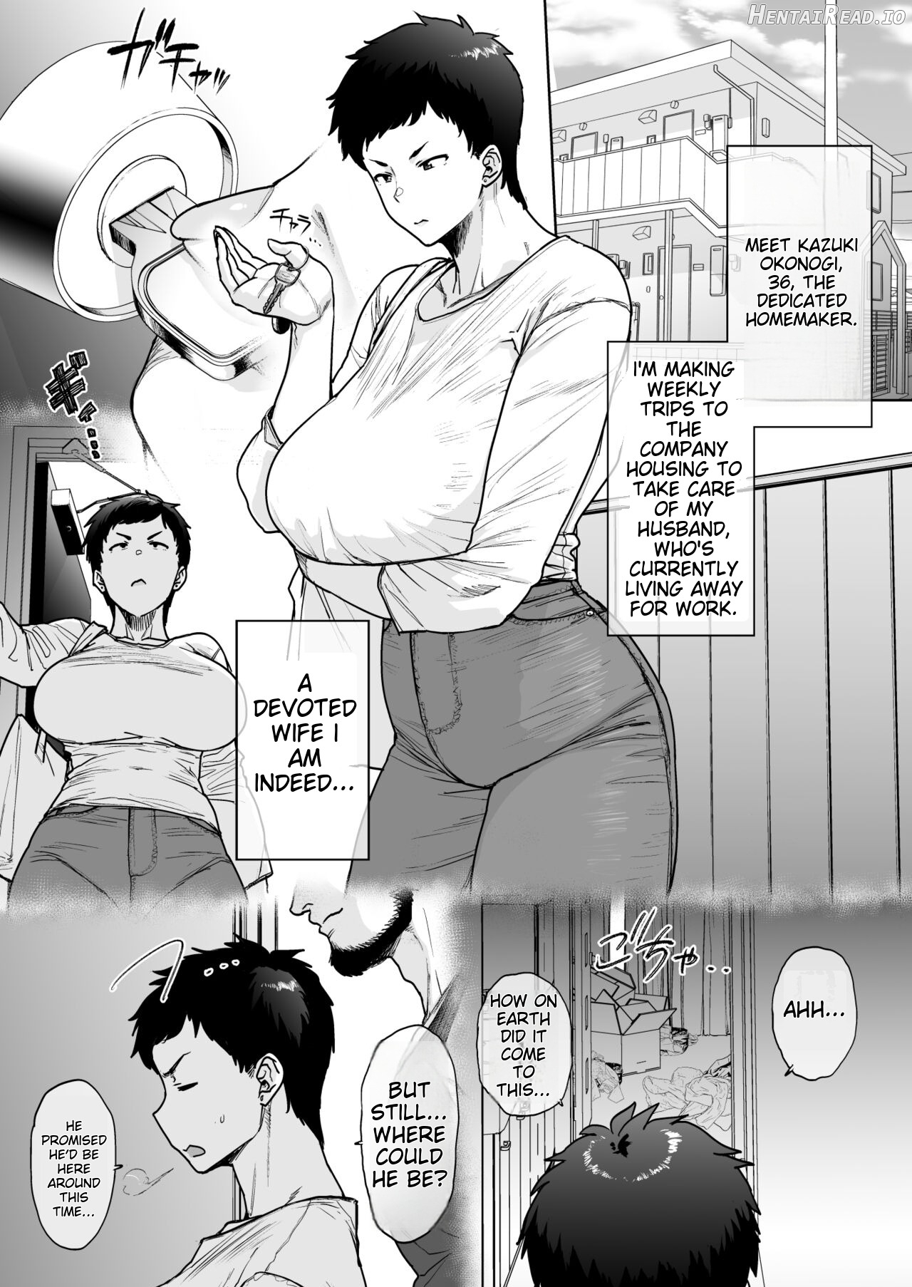 Suru nara Sassato Sumasetai Oku-san. Kanzenban Chapter 1 - page 9