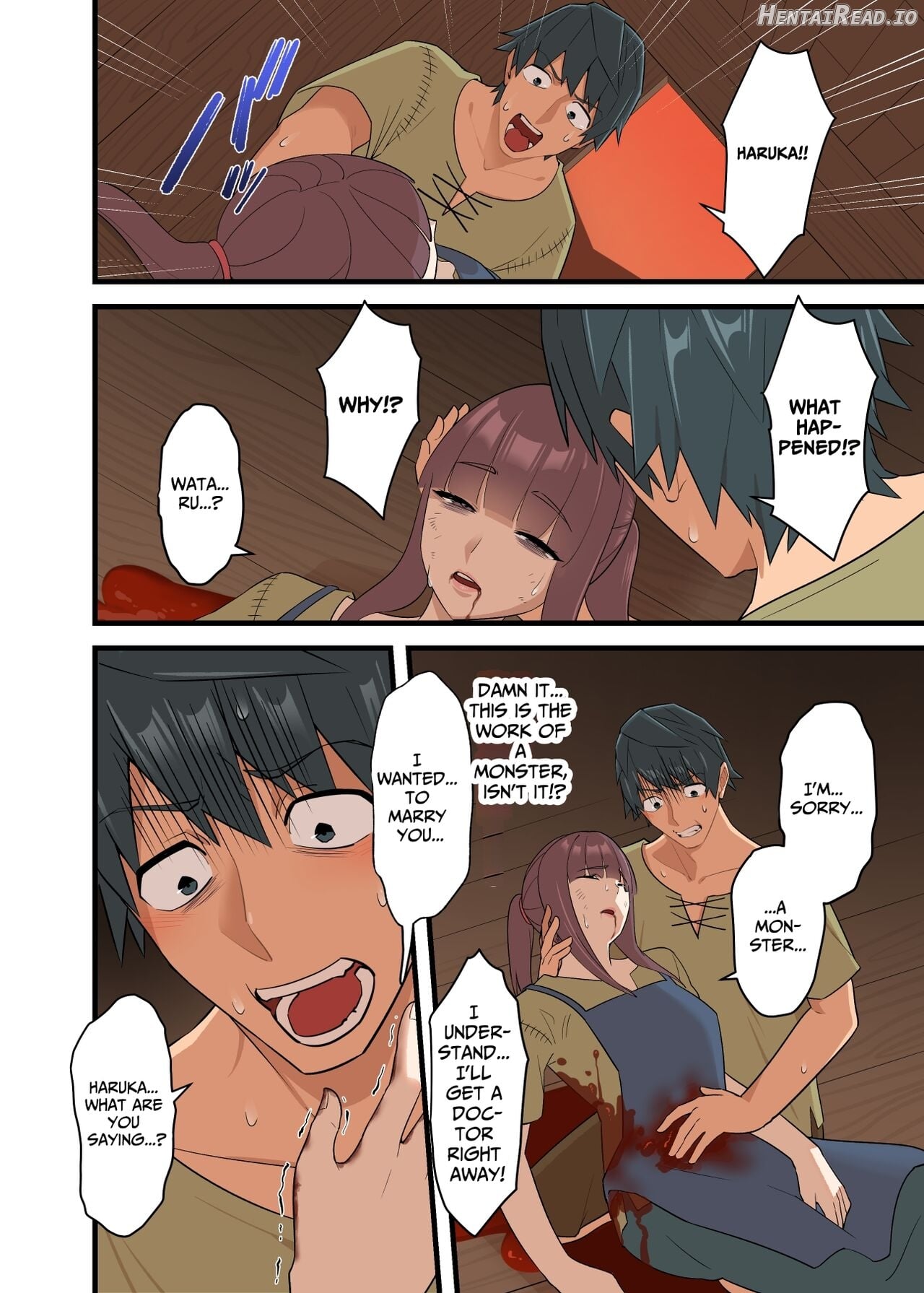 Tsuyotsuyo Inma ni Haiboku Shita Senshi ga Shasei Kinshi Sarenagara Shigokare Tsuzukeru Hanashi Chapter 1 - page 8