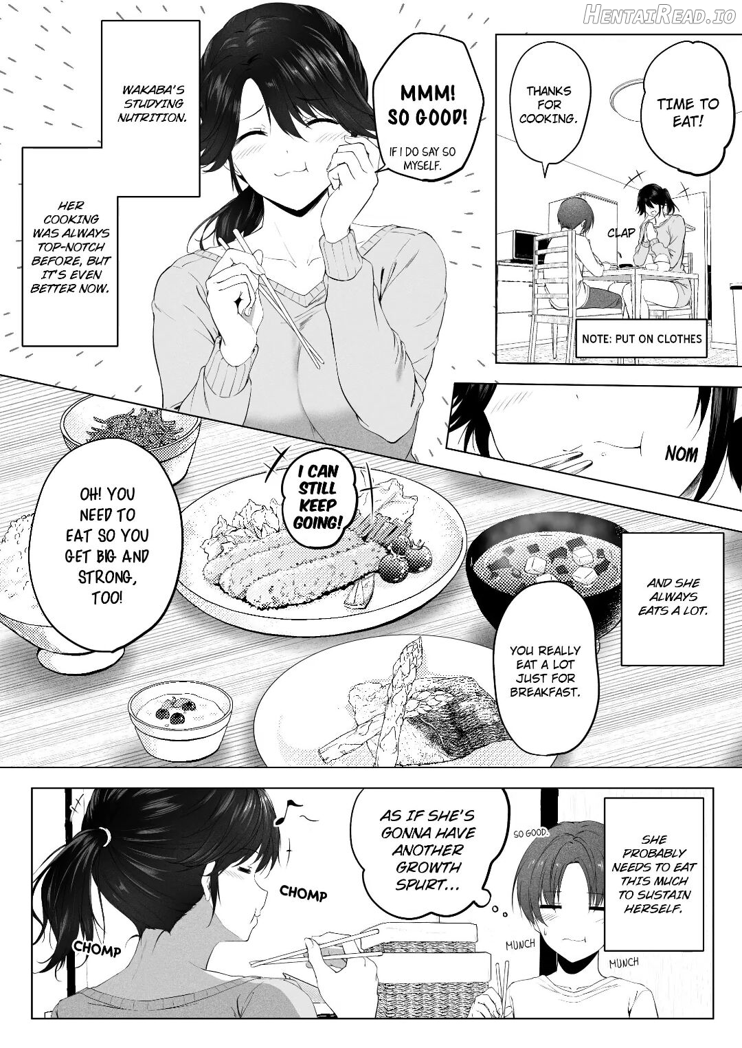 - More Cuddling With My Super Tall Cousin! Chapter 1 - page 17