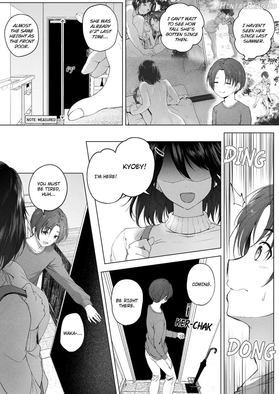 - More Cuddling With My Super Tall Cousin! Chapter 1 - page 4