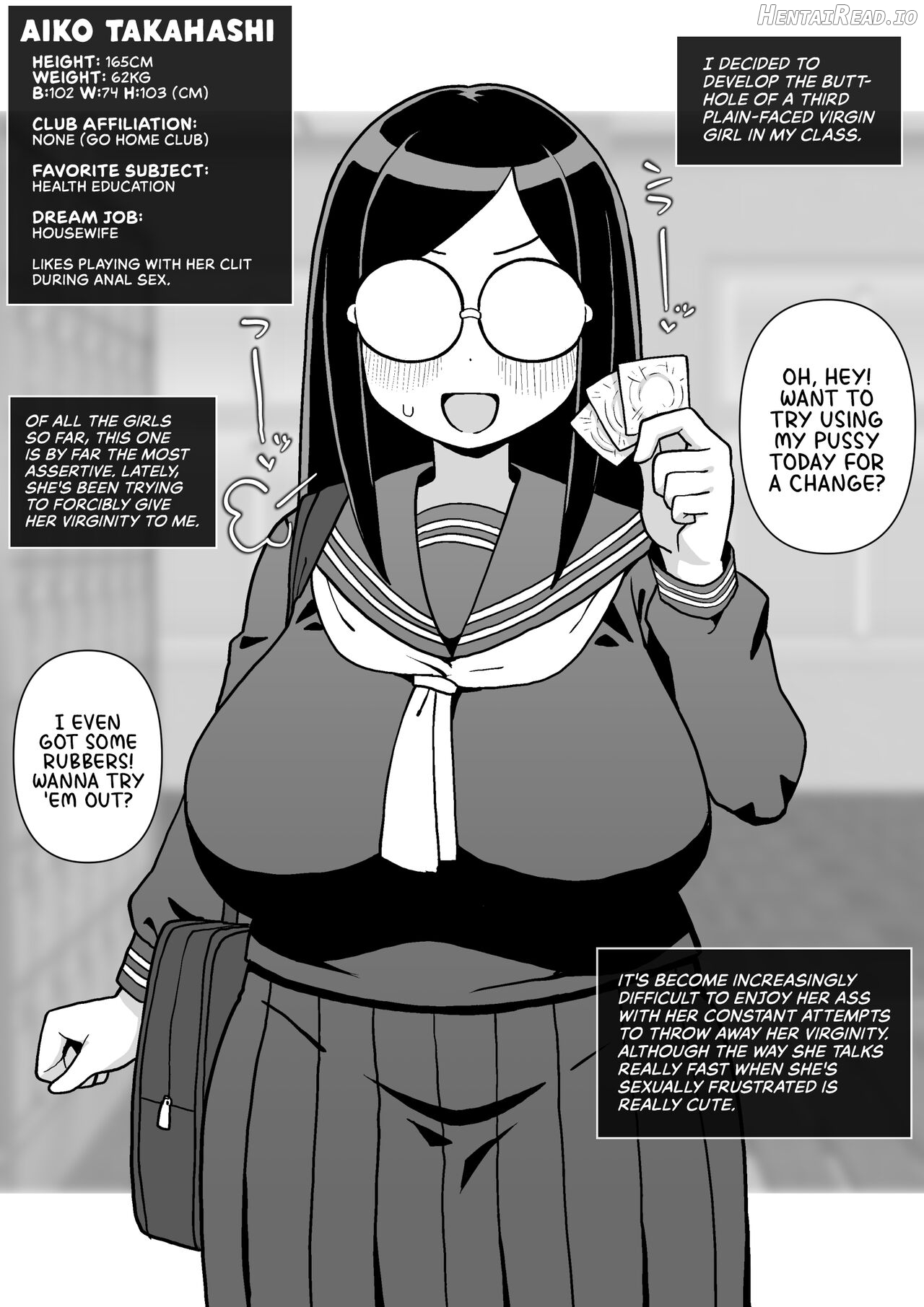 Mob-gao Doukyuusei o Shojo no Mama Anal Kaihatsu shita Hanashi Chapter 1 - page 14