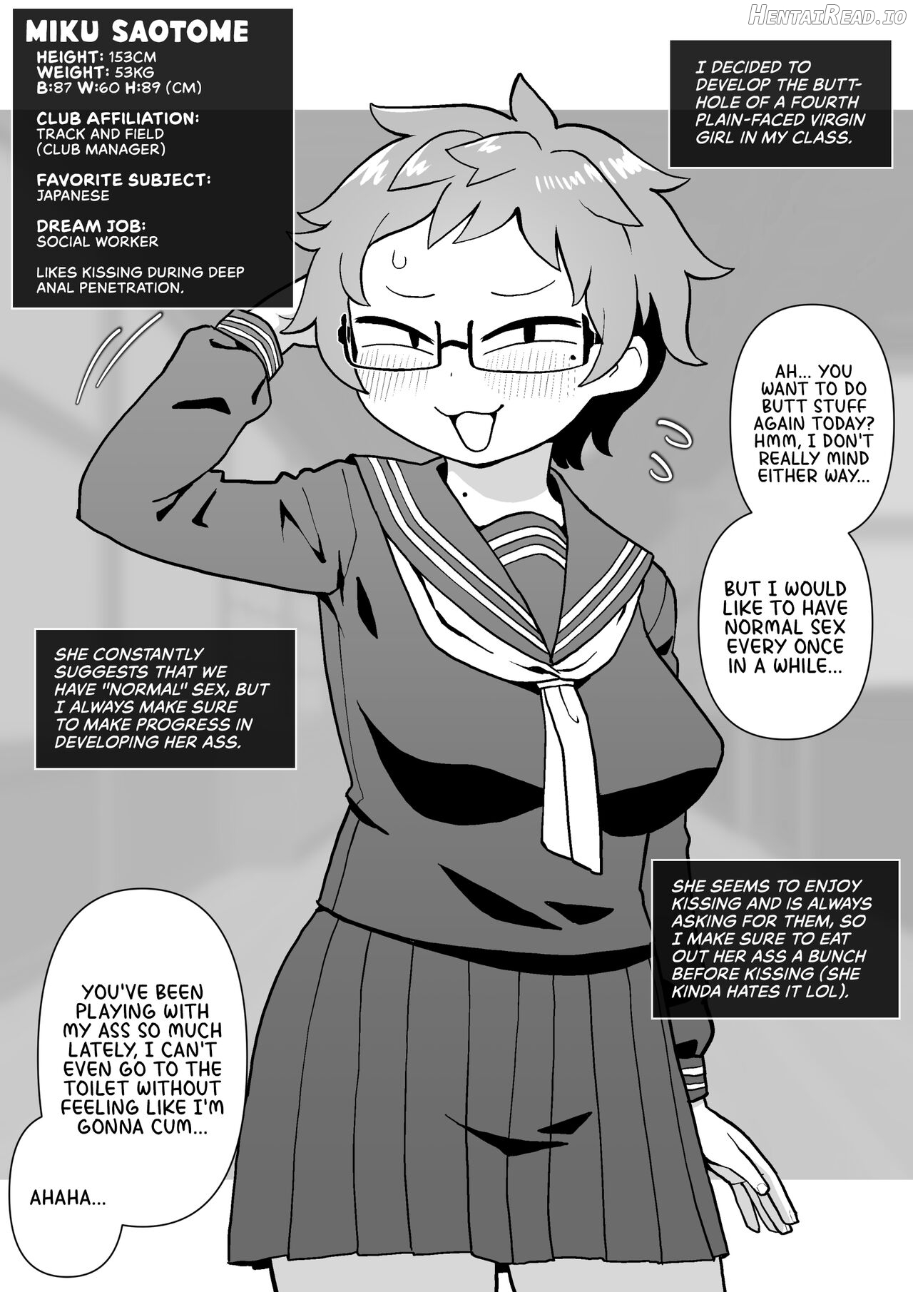 Mob-gao Doukyuusei o Shojo no Mama Anal Kaihatsu shita Hanashi Chapter 1 - page 20