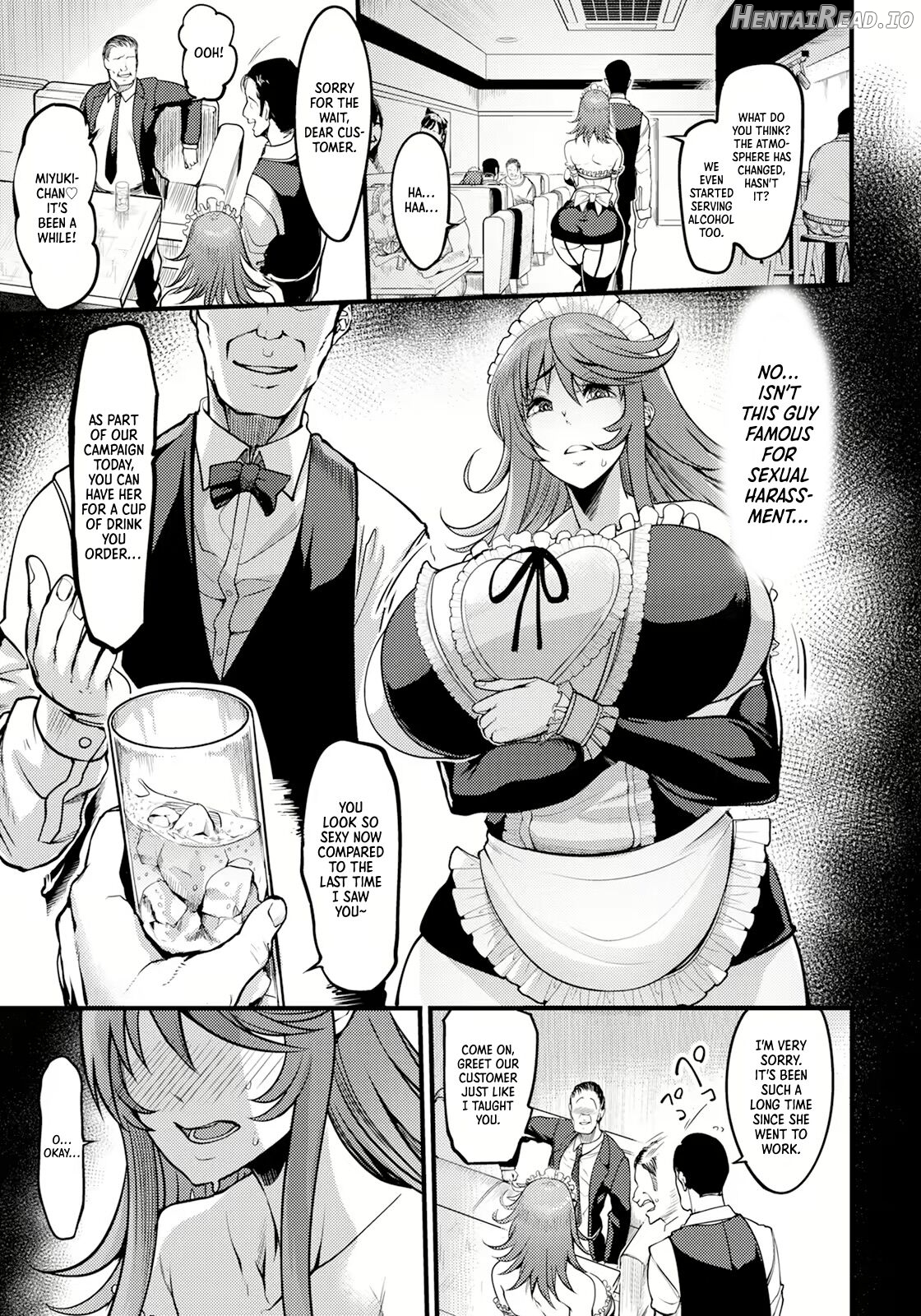 Uwa Kitsu Maid Cafe ~Hitozuma Kanjokuten~ Chapter 1 - page 7