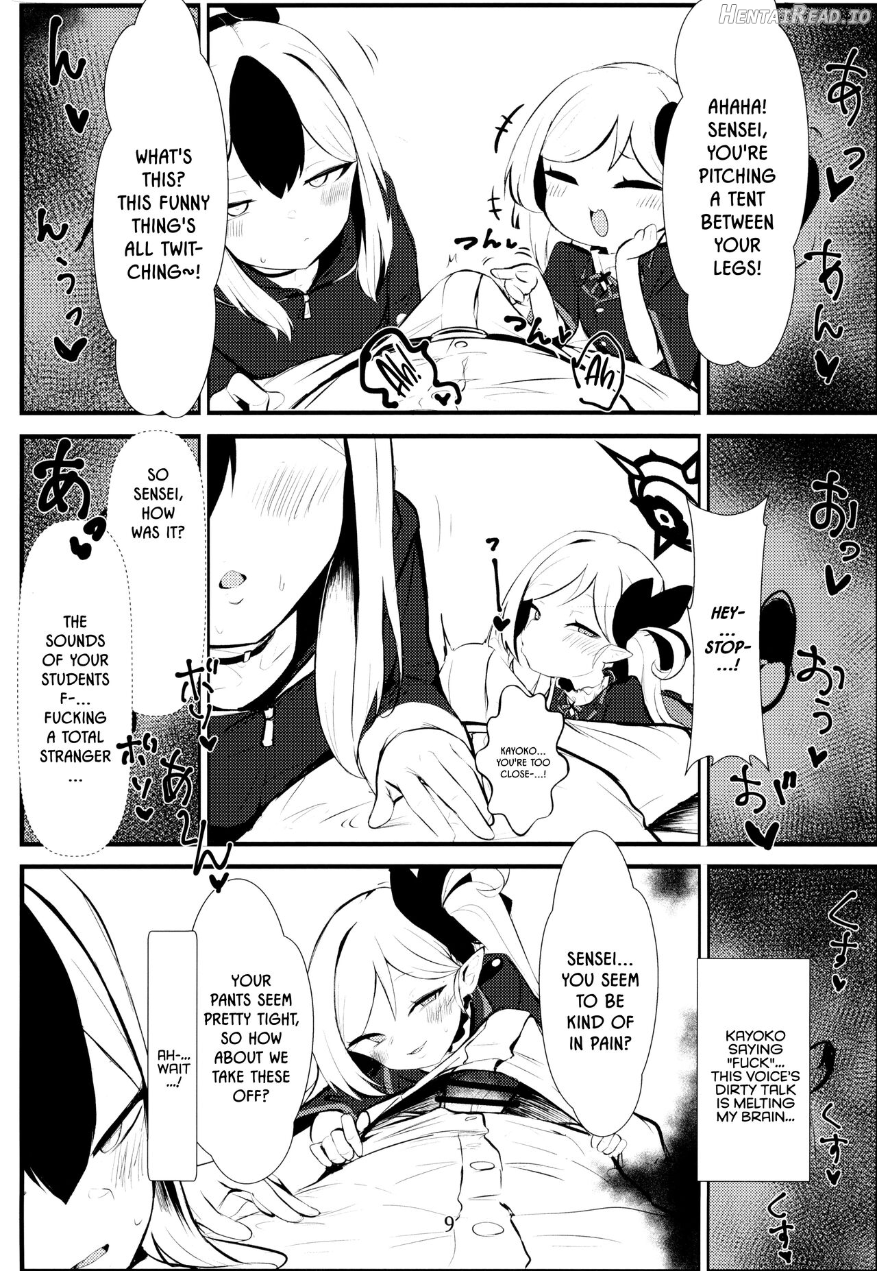 Kayoko & Mutsuki ASMR Chapter 1 - page 9
