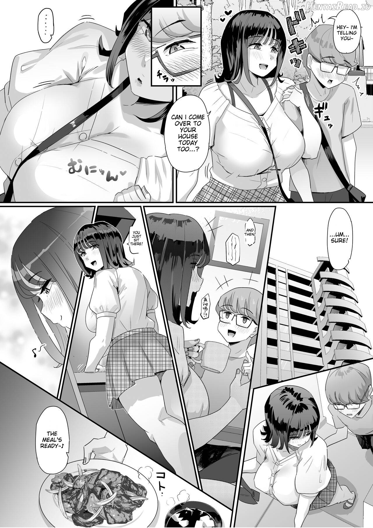 Keitai de Muchimuchi na Chounyuu JD ni Chinpo o Shigoki Agete Morau Hanashi Chapter 1 - page 4