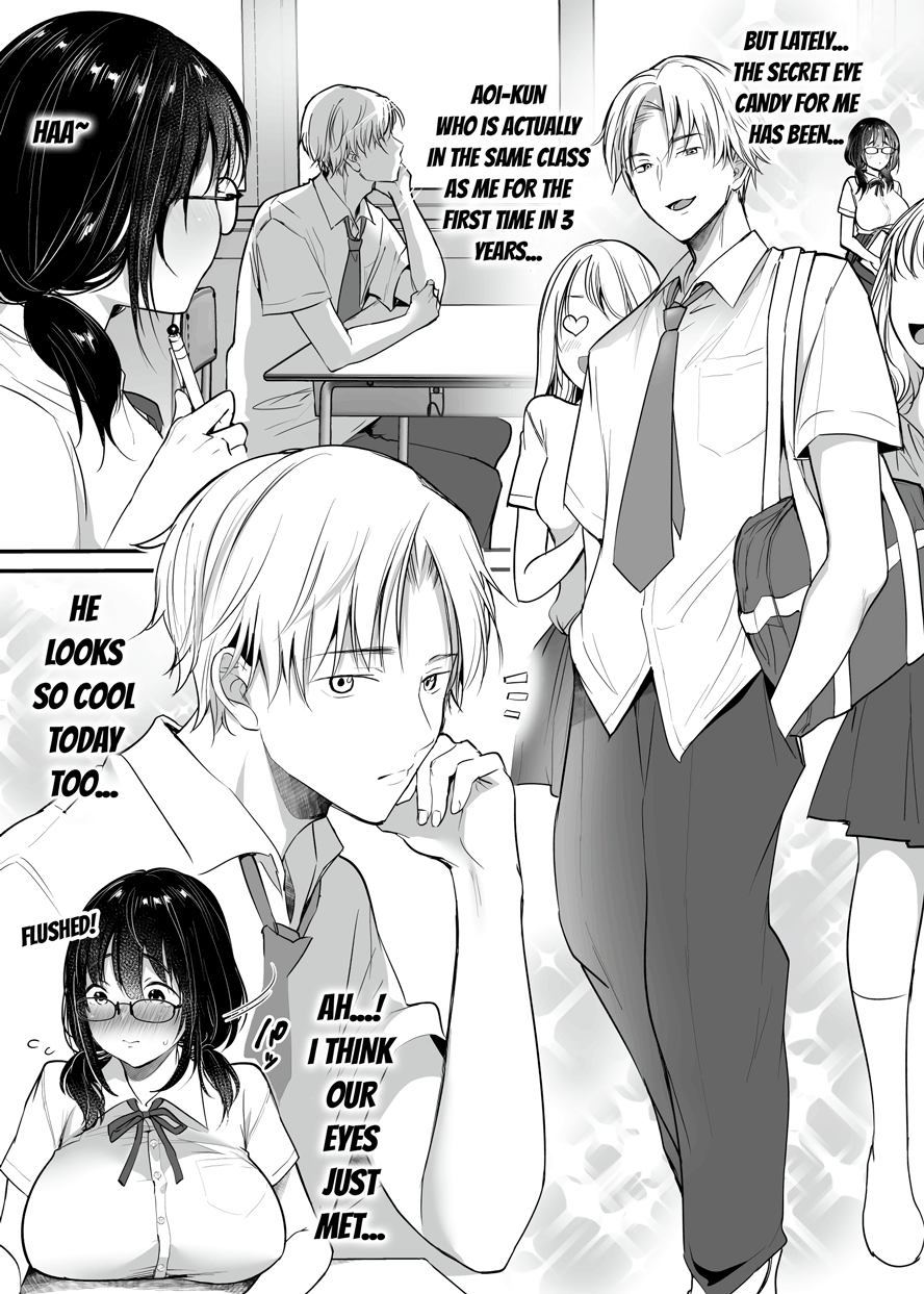 Kareshi-mochi Jimi-ko no Koukishin 〜 Damenano ni… Ikemen Kara no Sasoi wa Kotowarenai 〜 Chapter 1 - page 4