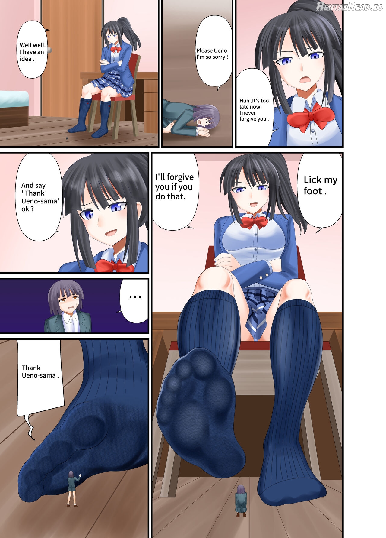 Revenge being Stomped by Navy blue socks Chapter 1 - page 19