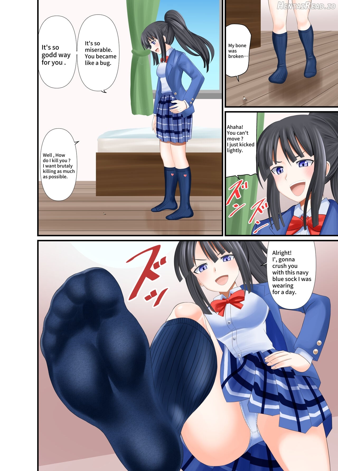 Revenge being Stomped by Navy blue socks Chapter 1 - page 4