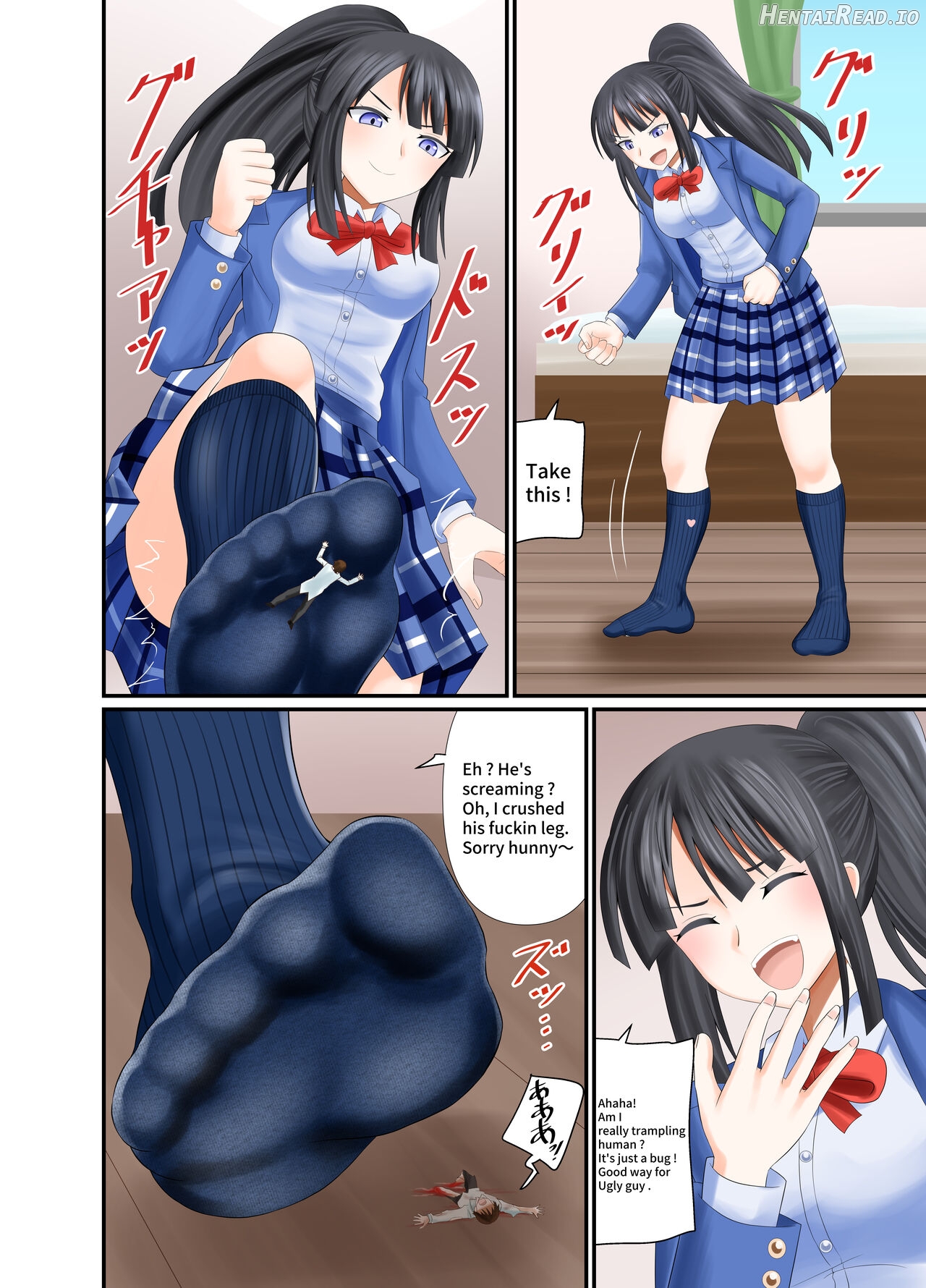 Revenge being Stomped by Navy blue socks Chapter 1 - page 6