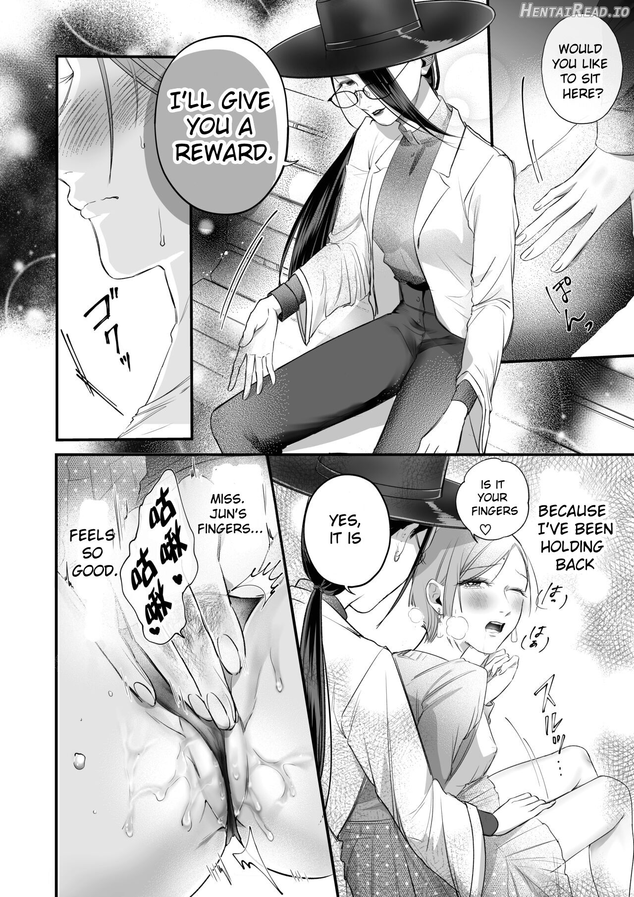 A story about a tired woman being beaten by an erotic woman. Chapter 1 - page 16
