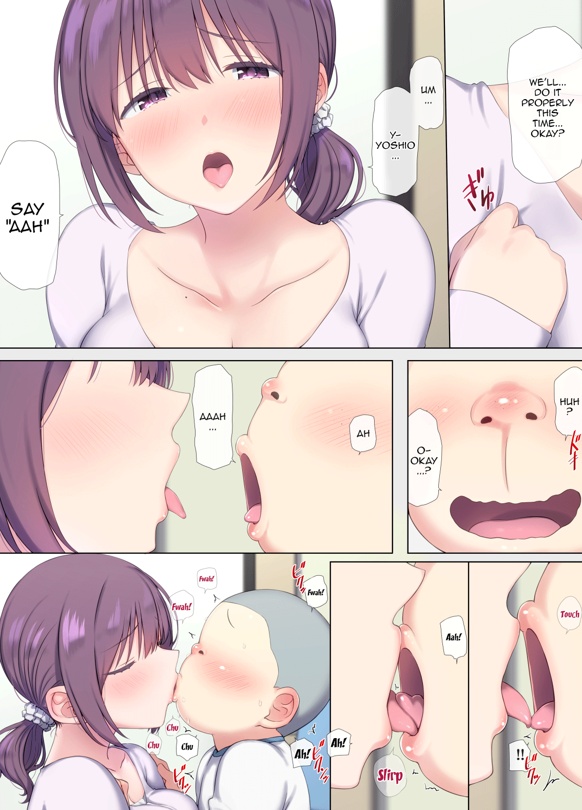 Tomo Mama DeliHeal Appli de Akogare no Mama to I~ppai H na Koto Shicha Chapter 1 - page 28