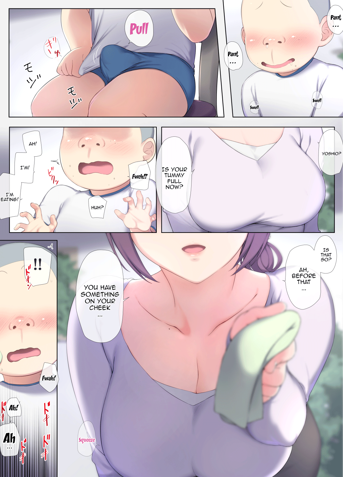Tomo Mama DeliHeal Appli de Akogare no Mama to I~ppai H na Koto Shicha Chapter 1 - page 7
