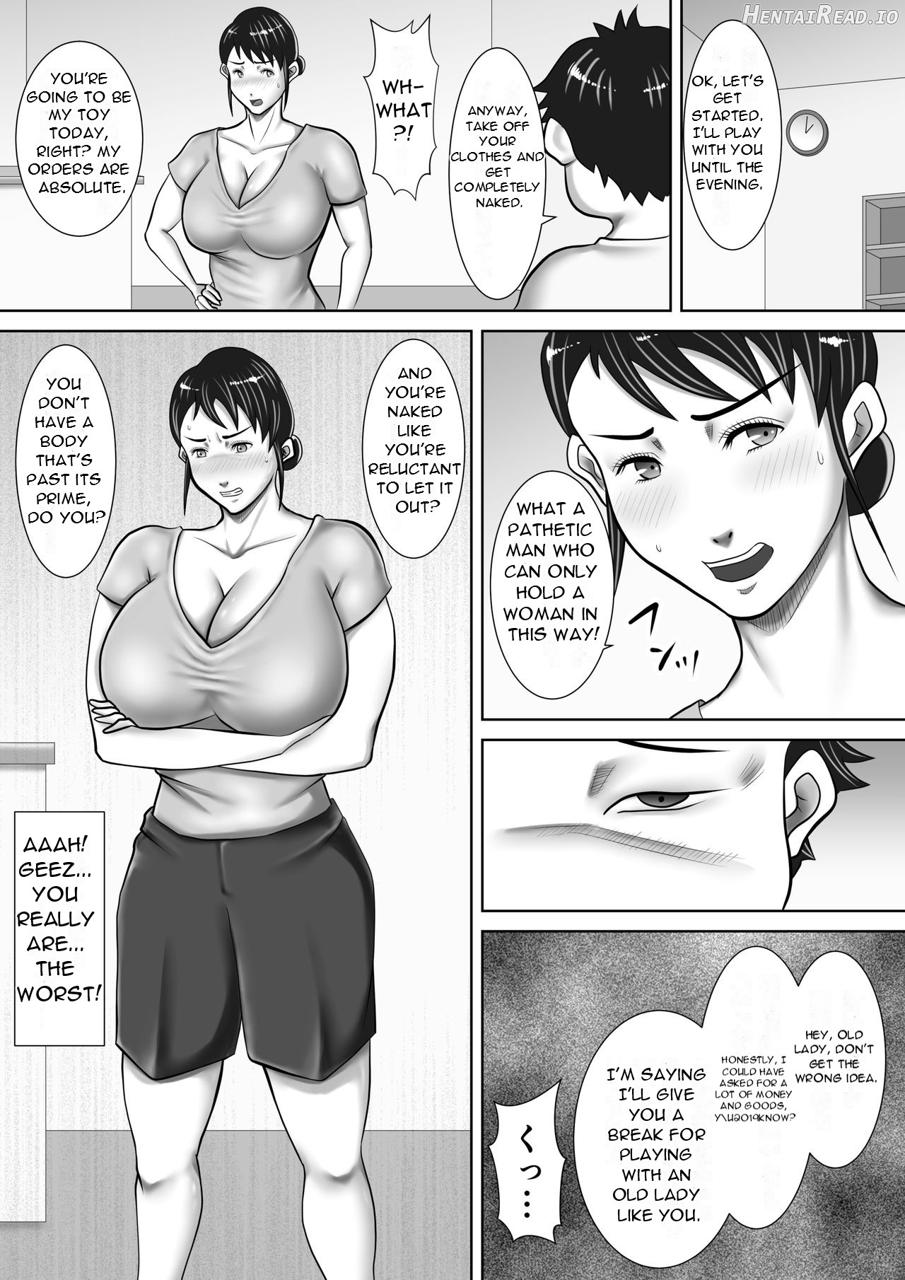 Jitaku de Netorareta Kachiki na Hitozuma ~Kazoku ni Kakurete Rinjin ni Choukyou Sareru Onna~ A strong-willed housewife is cuckolded at home... Chapter 1 - page 15