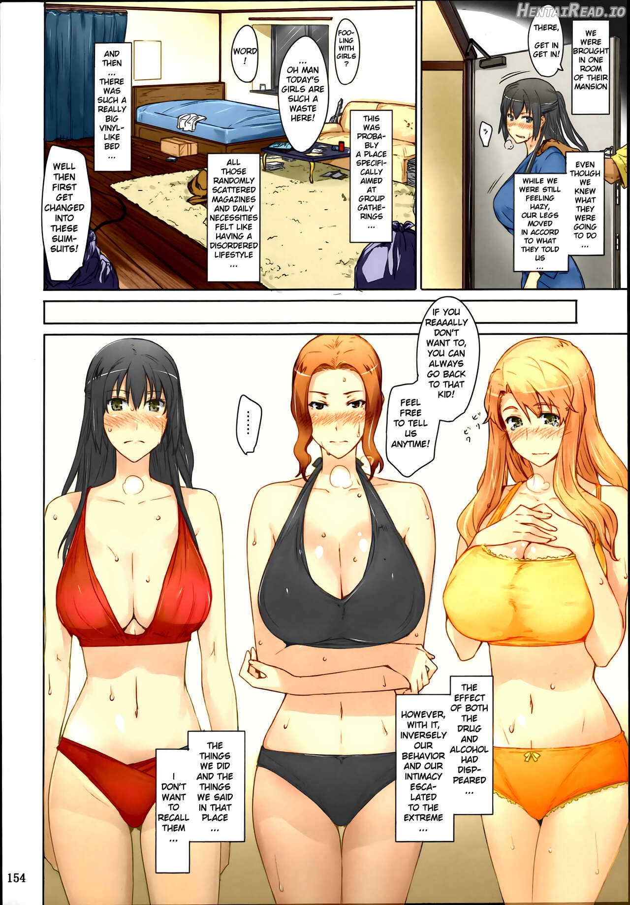 Tachibana-san's Circumstances With a Man Chapter 1 - page 154