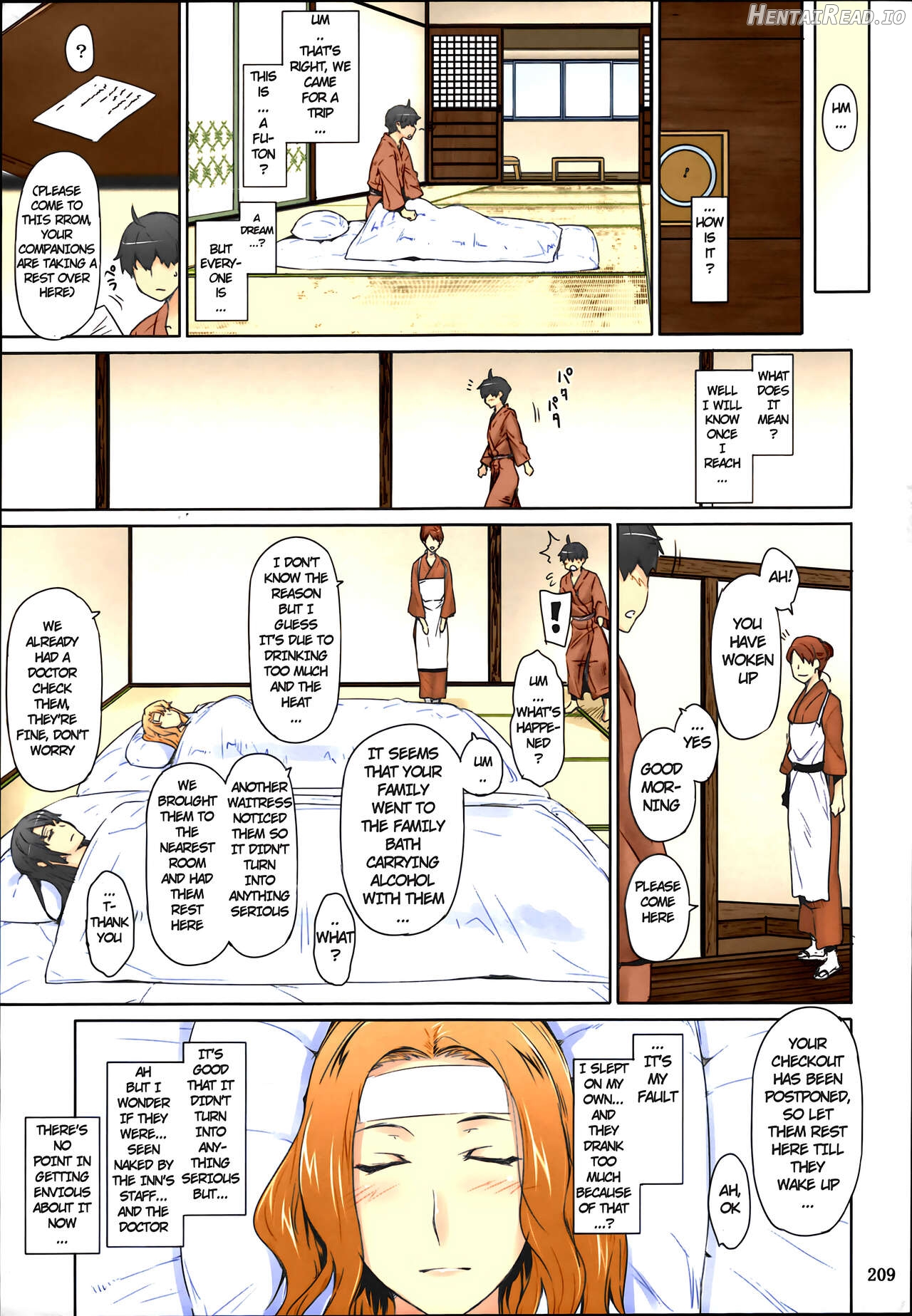 Tachibana-san's Circumstances With a Man Chapter 1 - page 209