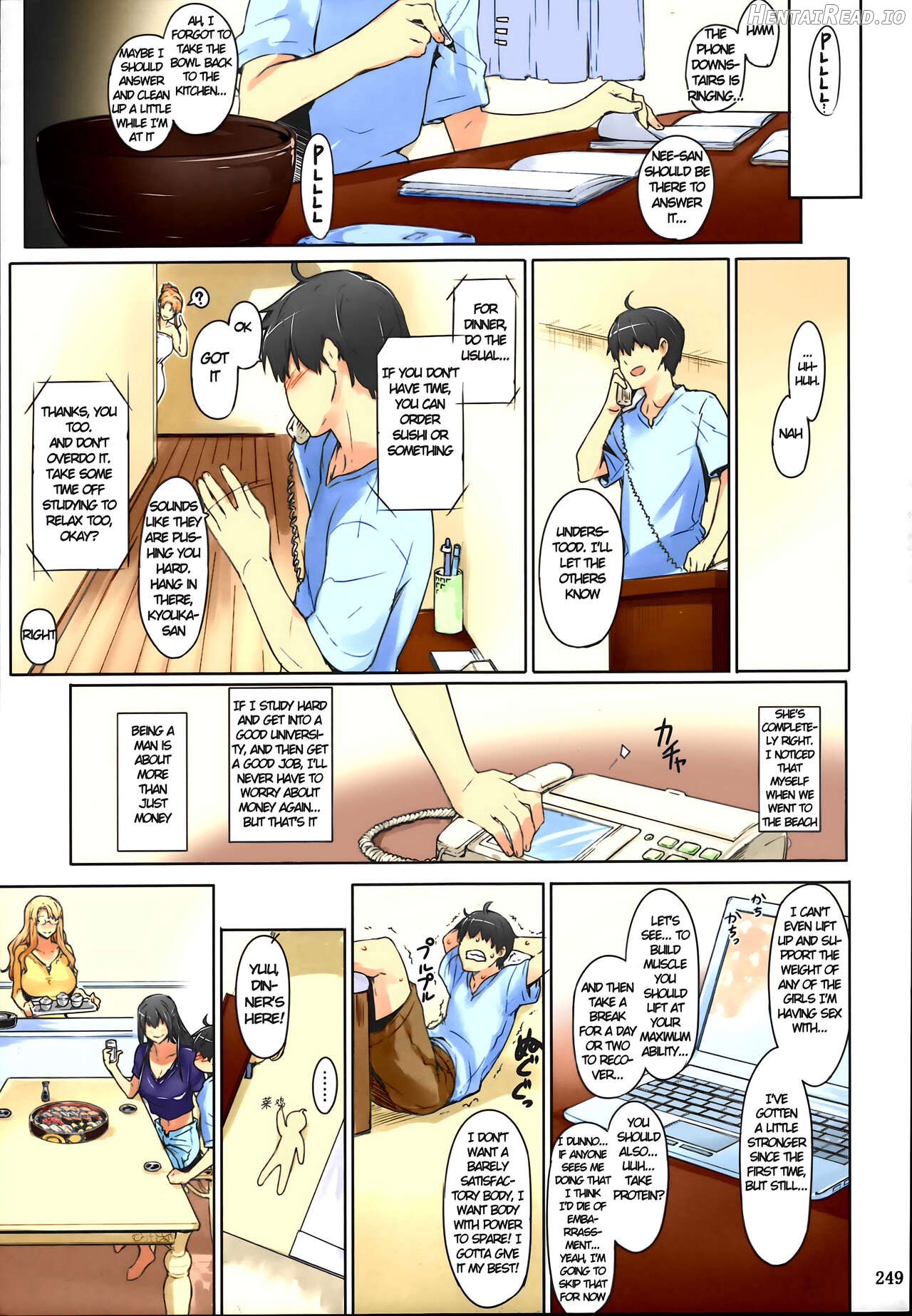 Tachibana-san's Circumstances With a Man Chapter 1 - page 249