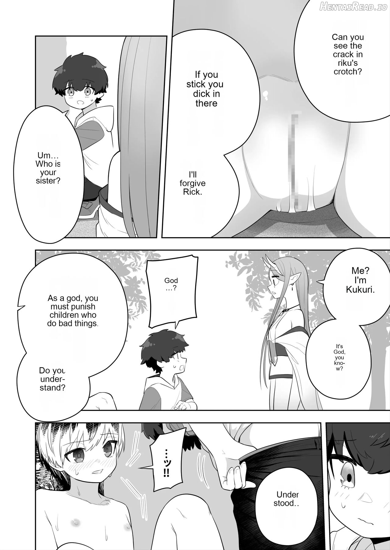 A story about breaking the seal on a shrine and becoming a servant of an evil god. Chapter 1 - page 16