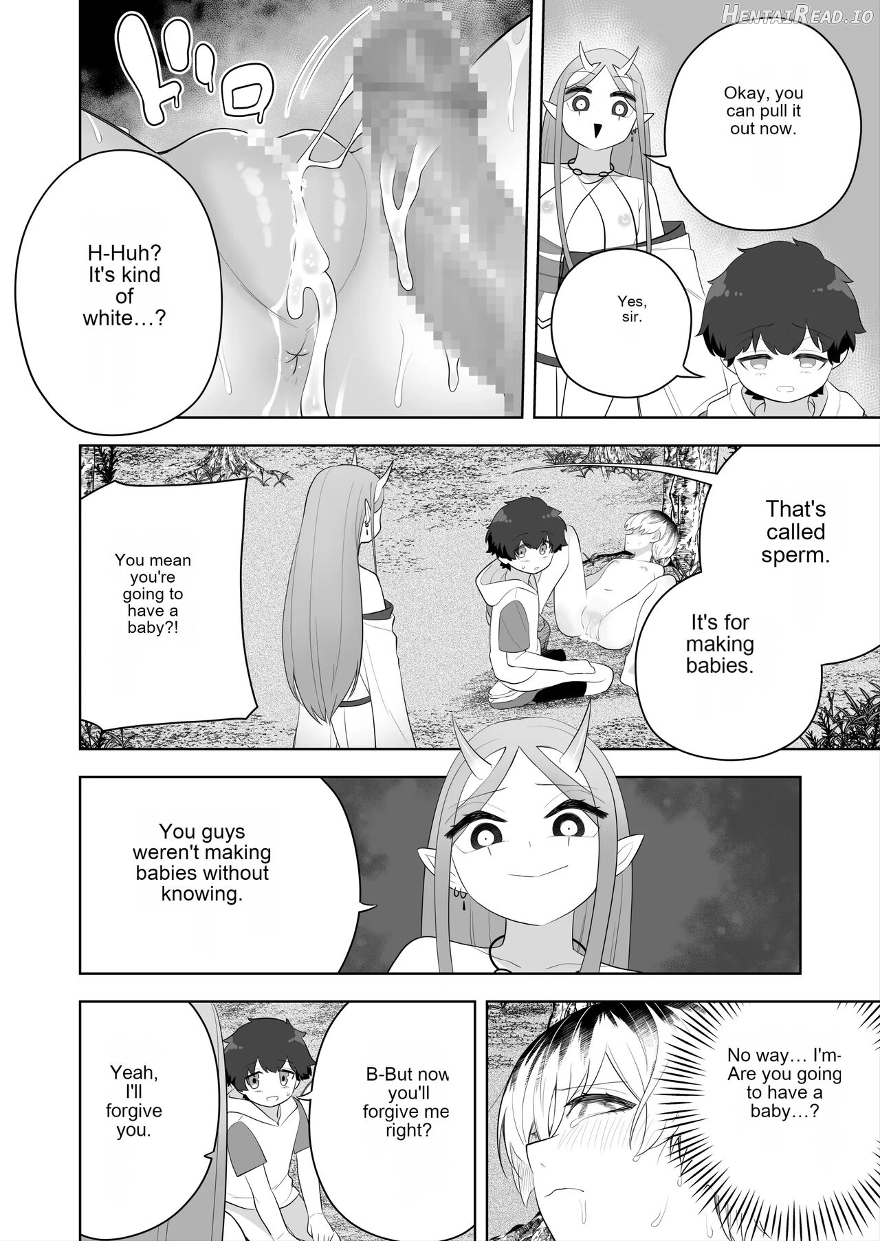 A story about breaking the seal on a shrine and becoming a servant of an evil god. Chapter 1 - page 24