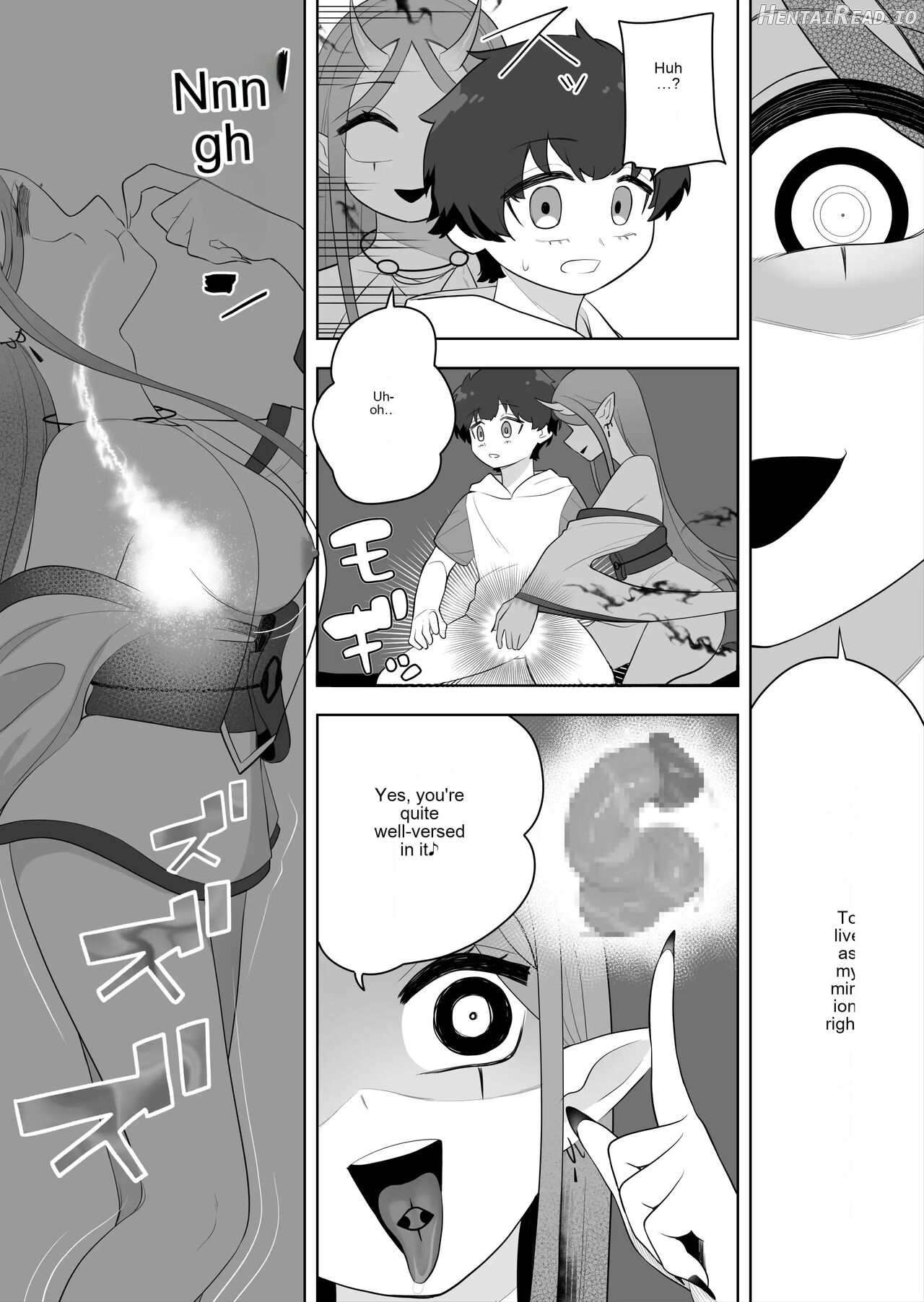 A story about breaking the seal on a shrine and becoming a servant of an evil god. Chapter 1 - page 25