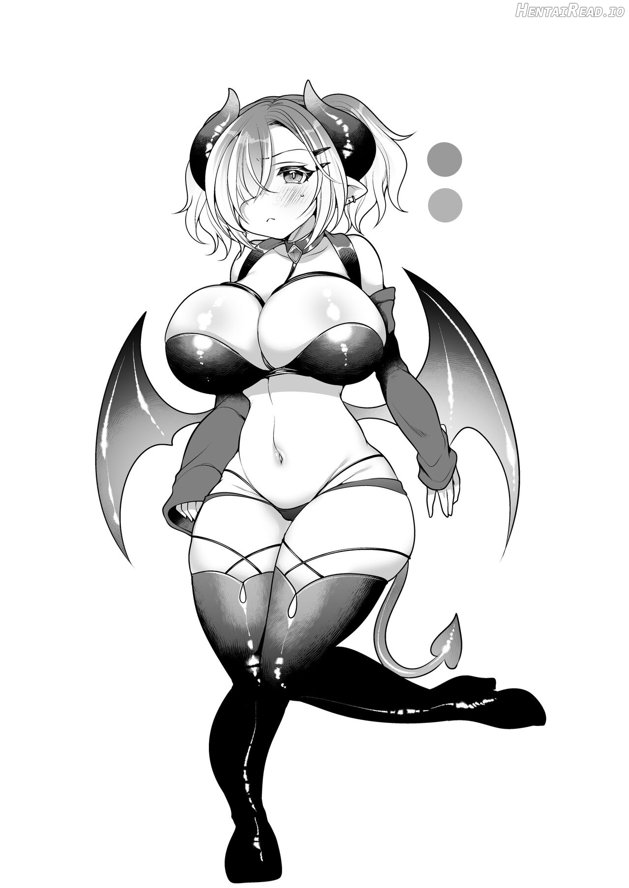 Succubus food. ~I, an adventurer, have run out of food in the labyrinth so I will return as a succubus~ Chapter 1 - page 32