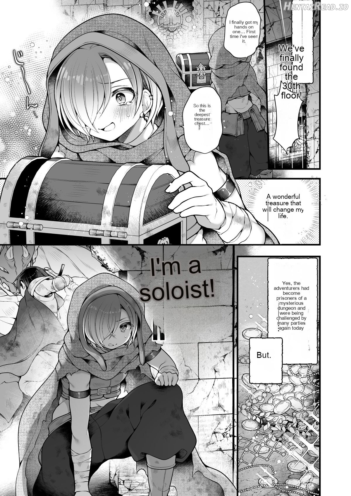 Succubus food. ~I, an adventurer, have run out of food in the labyrinth so I will return as a succubus~ Chapter 1 - page 4